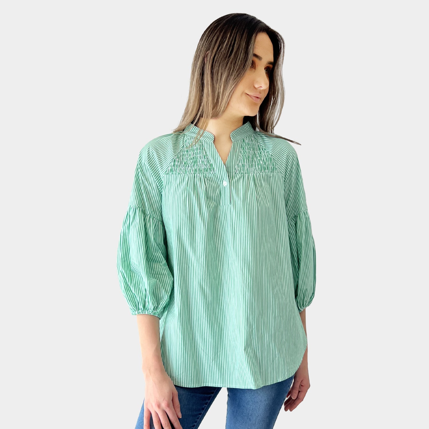 AM022171-1 STRIPE TOP (SALE)