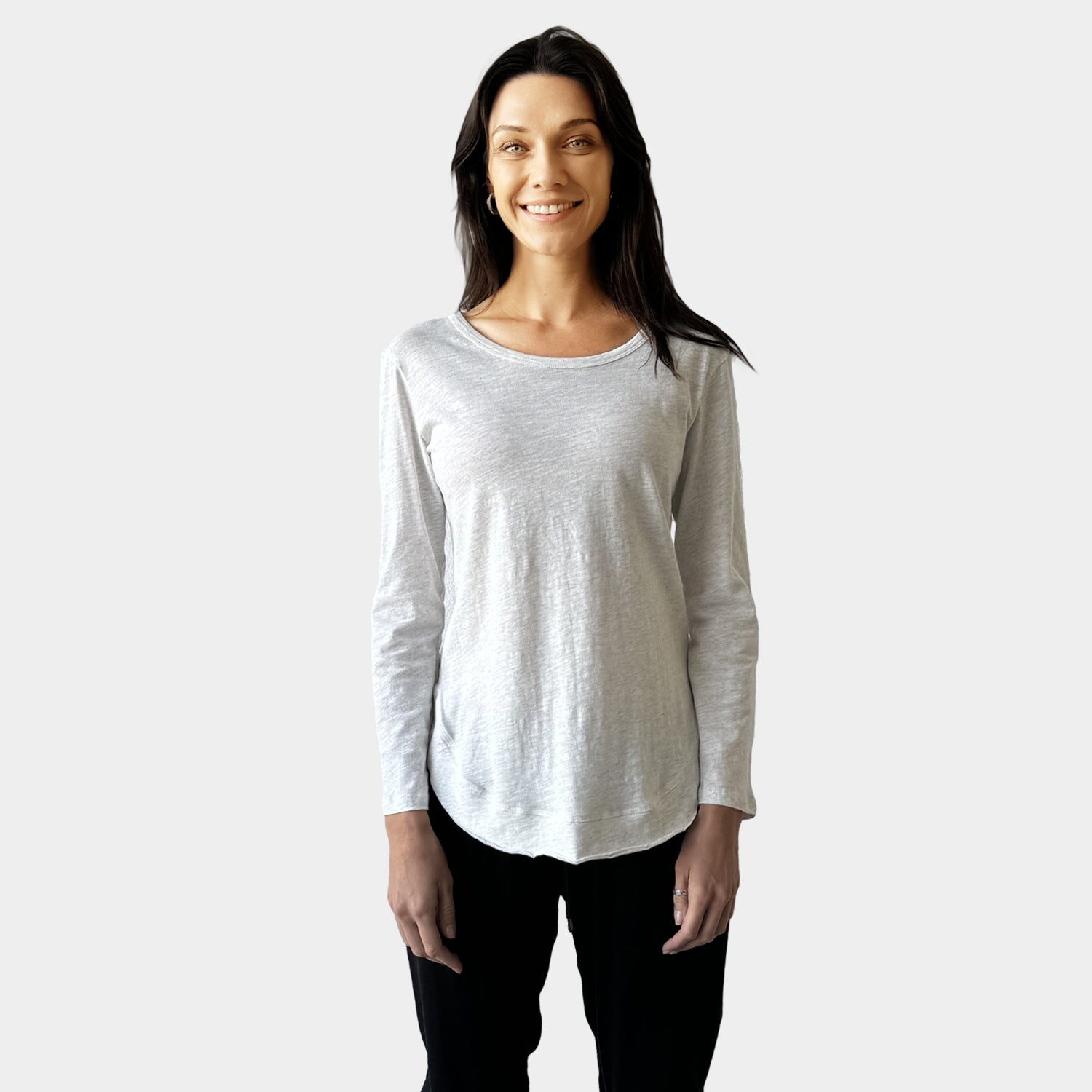 AM022117 RELAX ROUND NECK TOP (SALE)