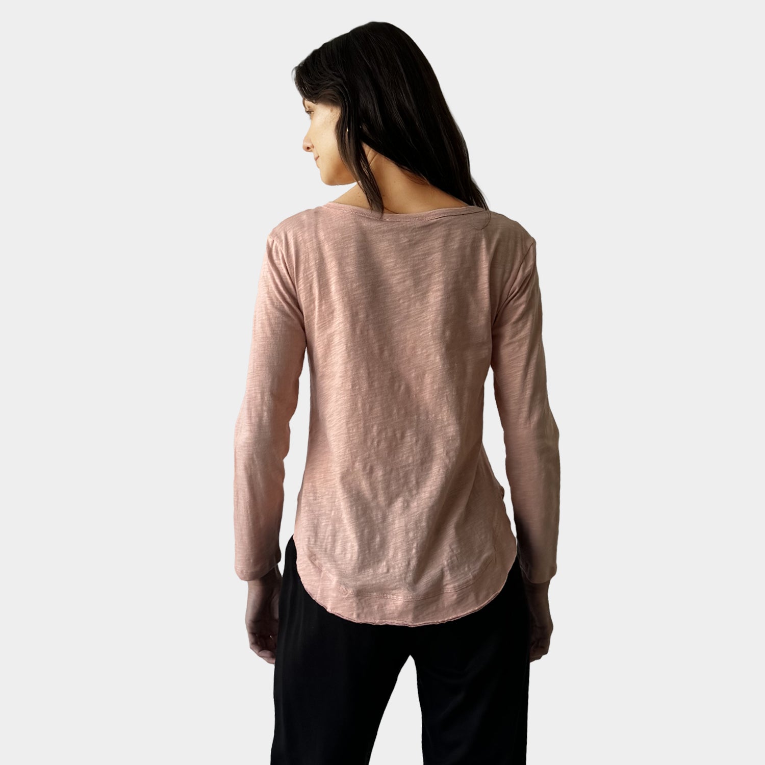 AM022117 RELAX ROUND NECK TOP (SALE)