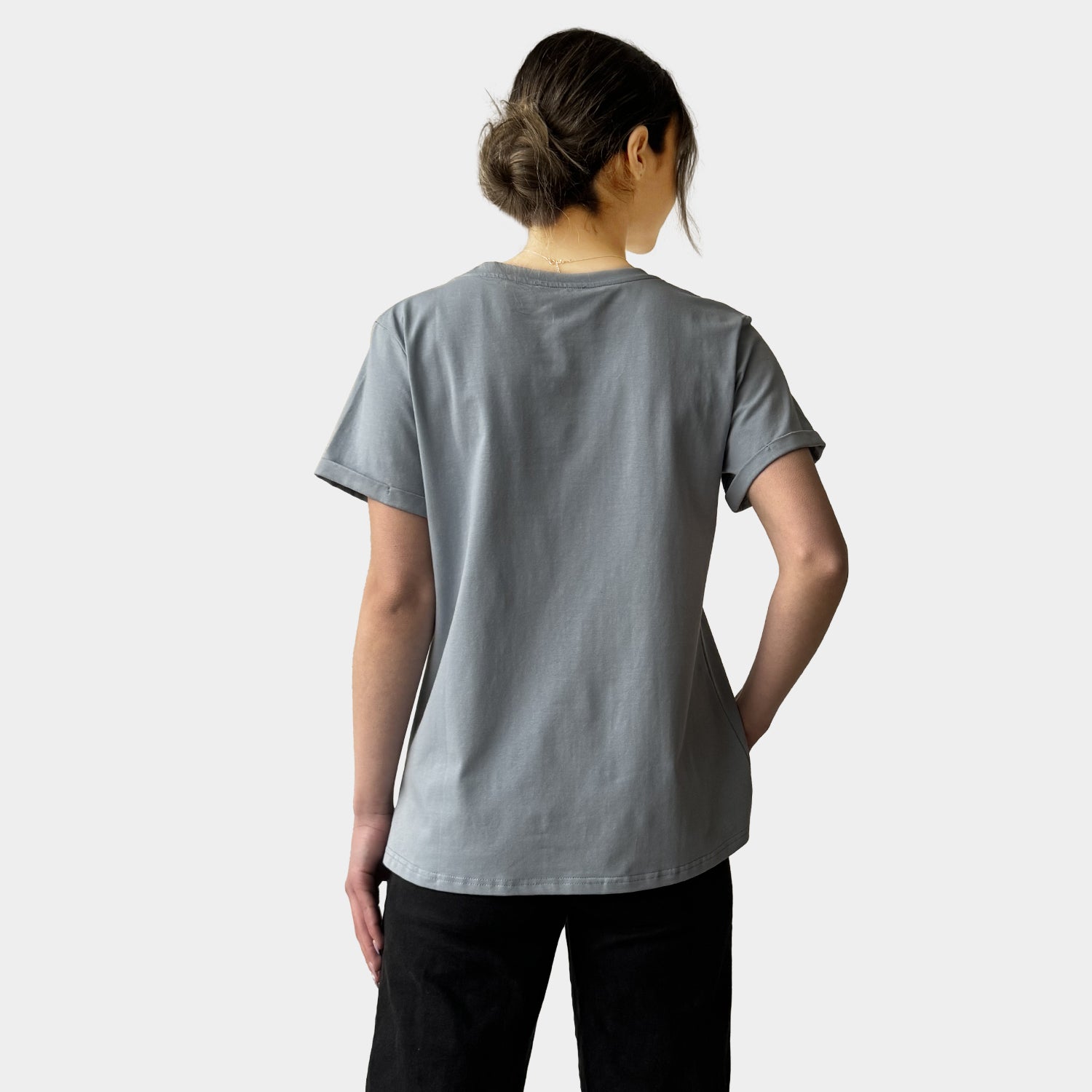 AM022199 NINE HEART PRINT TEE