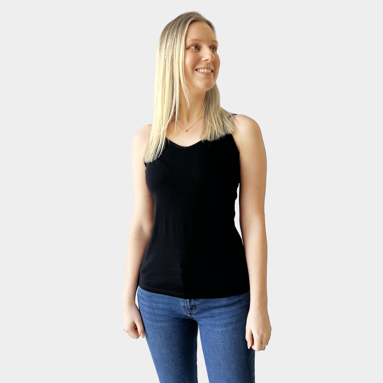 AM023065-1 HIGH QUALITY COTTON CAMISOLE
