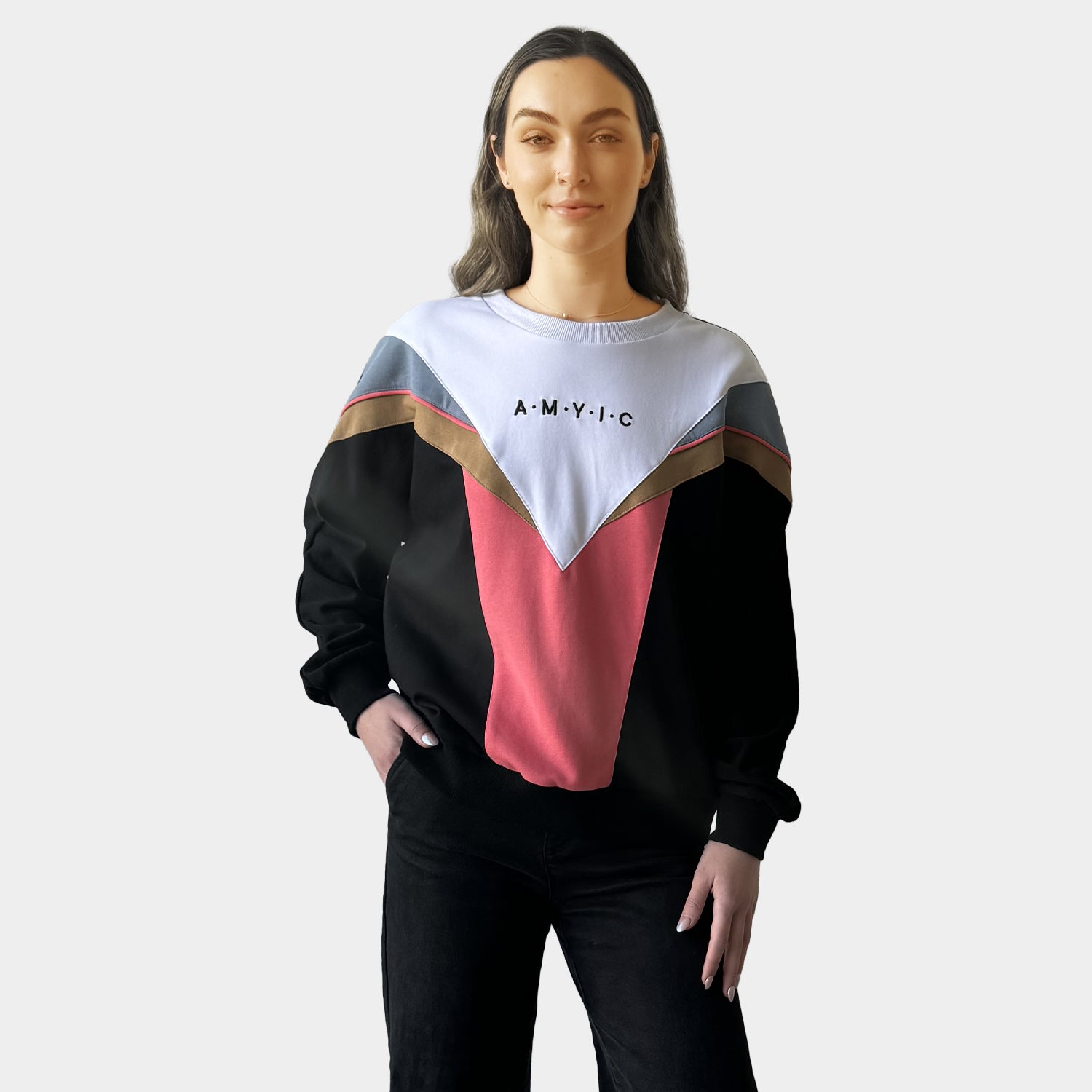 AM023053 SIDE POCKET SWEATSHIRT