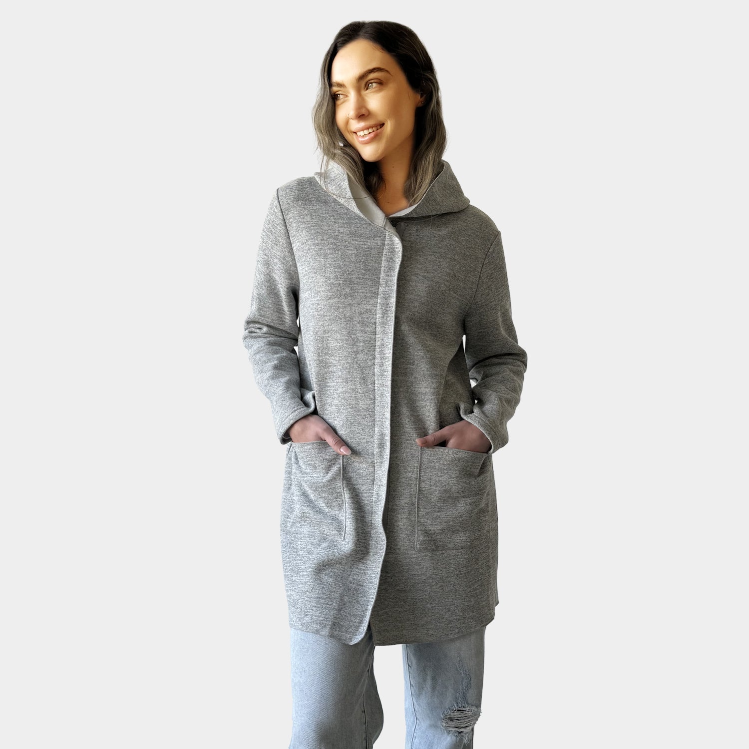 AM023013 SOFT&WARM CASUAL COAT