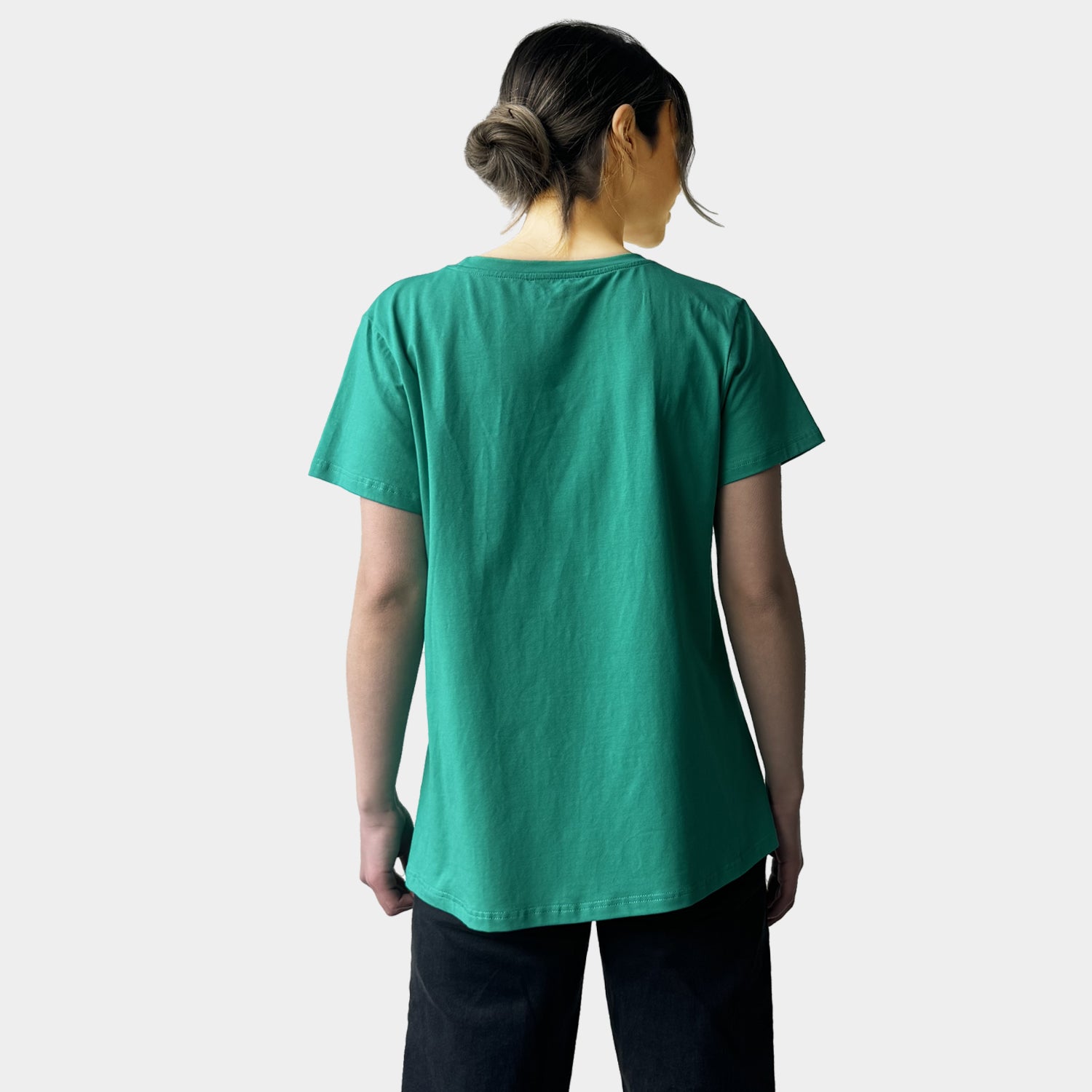 AM023075 SQUARE PRINT & LETTERS TEE