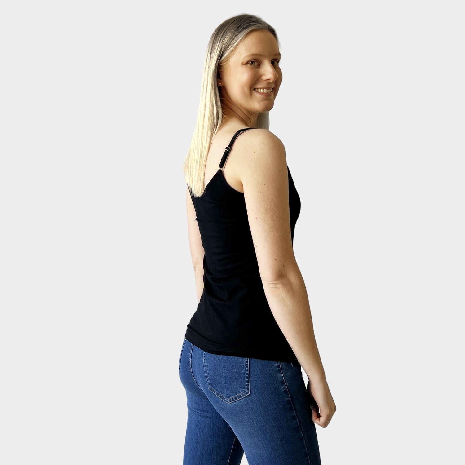 AM023065-1 HIGH QUALITY COTTON CAMISOLE