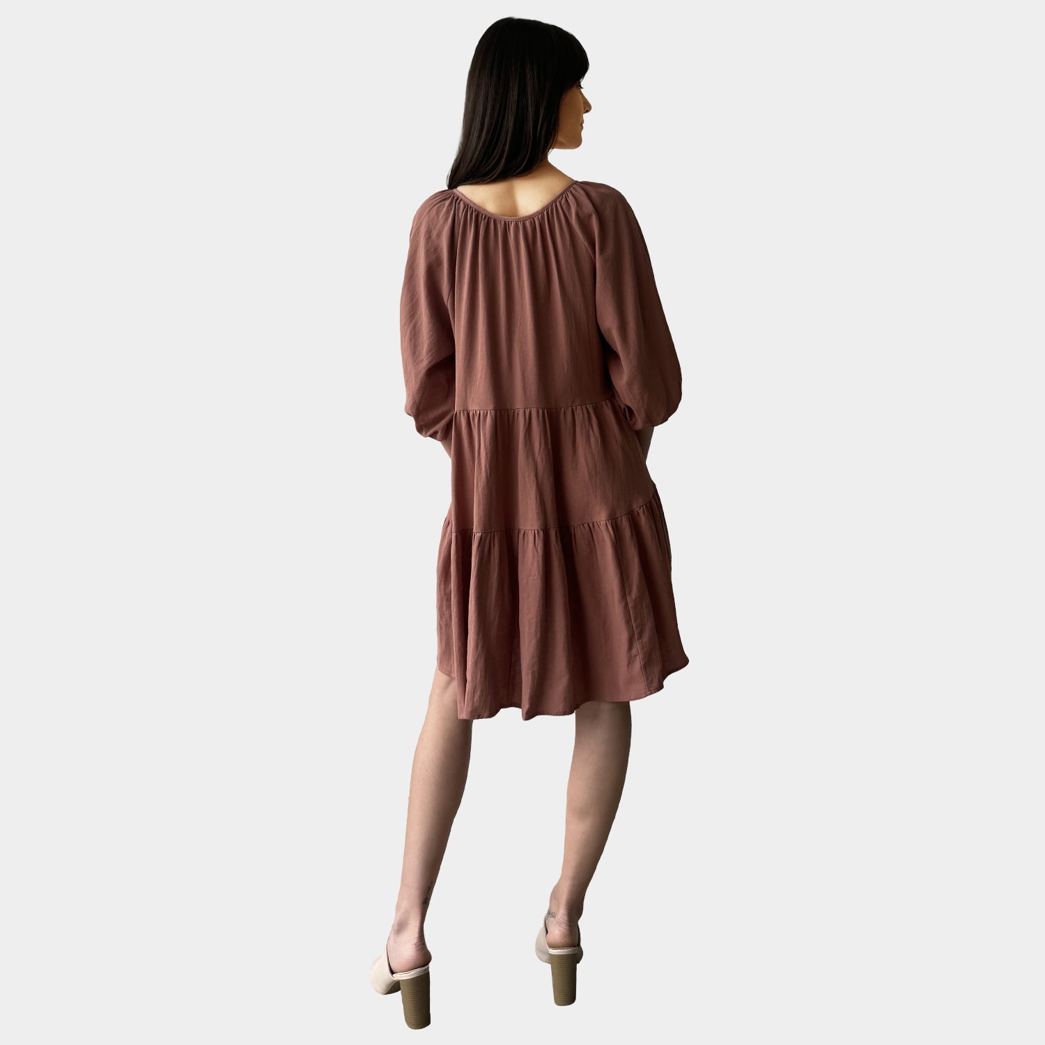 AM023051-1 SIDE POCKET DRESS (SALE)