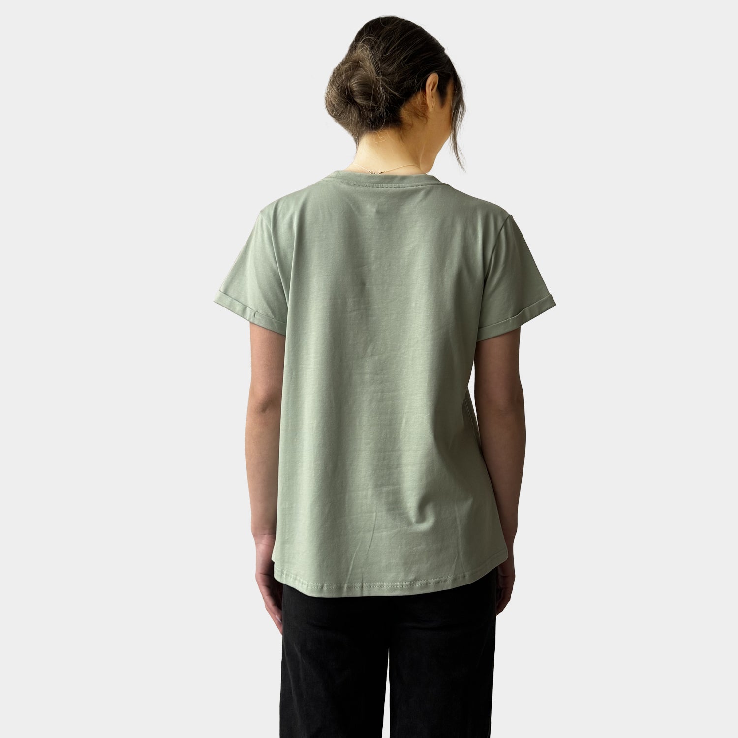 AM022199 NINE HEART PRINT TEE