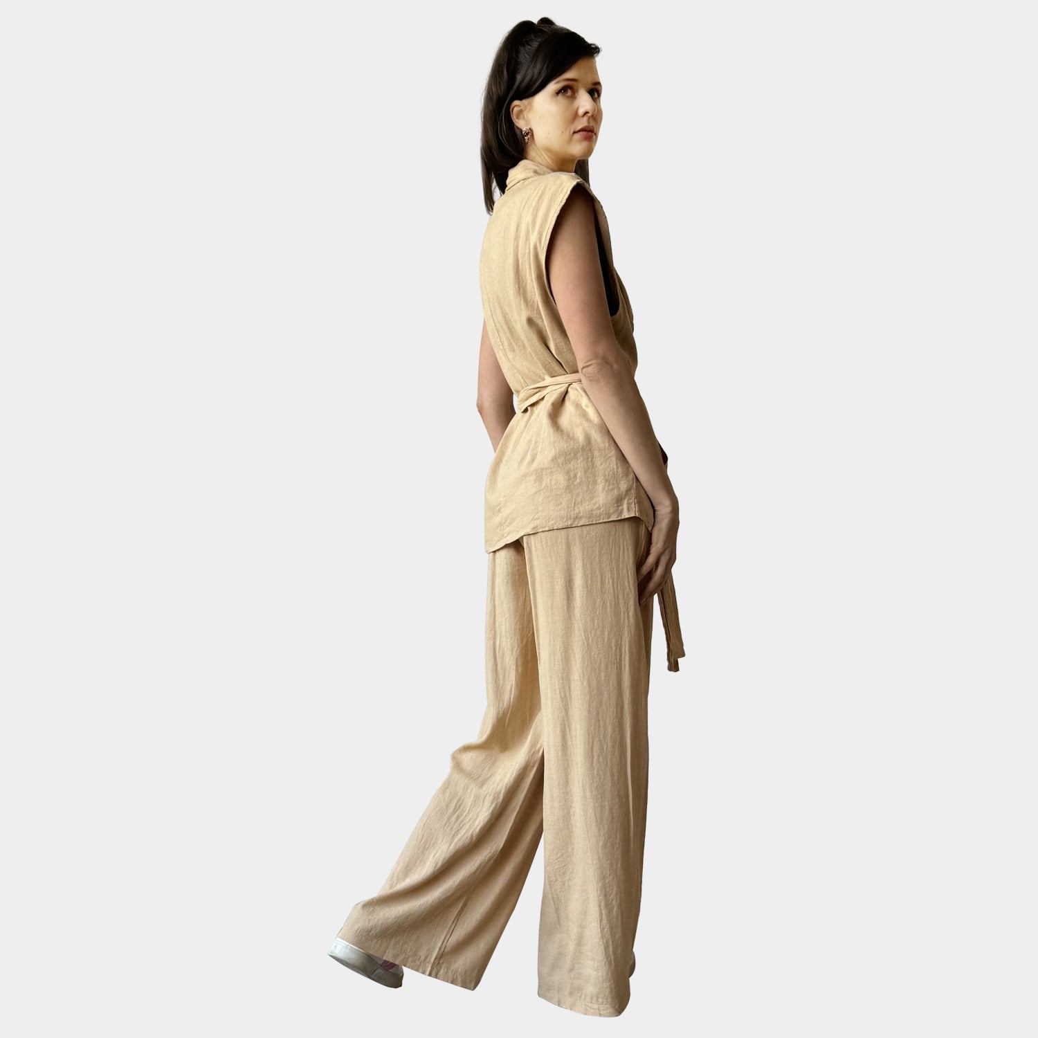 AIY80101 VEST JACKET OF ITALY