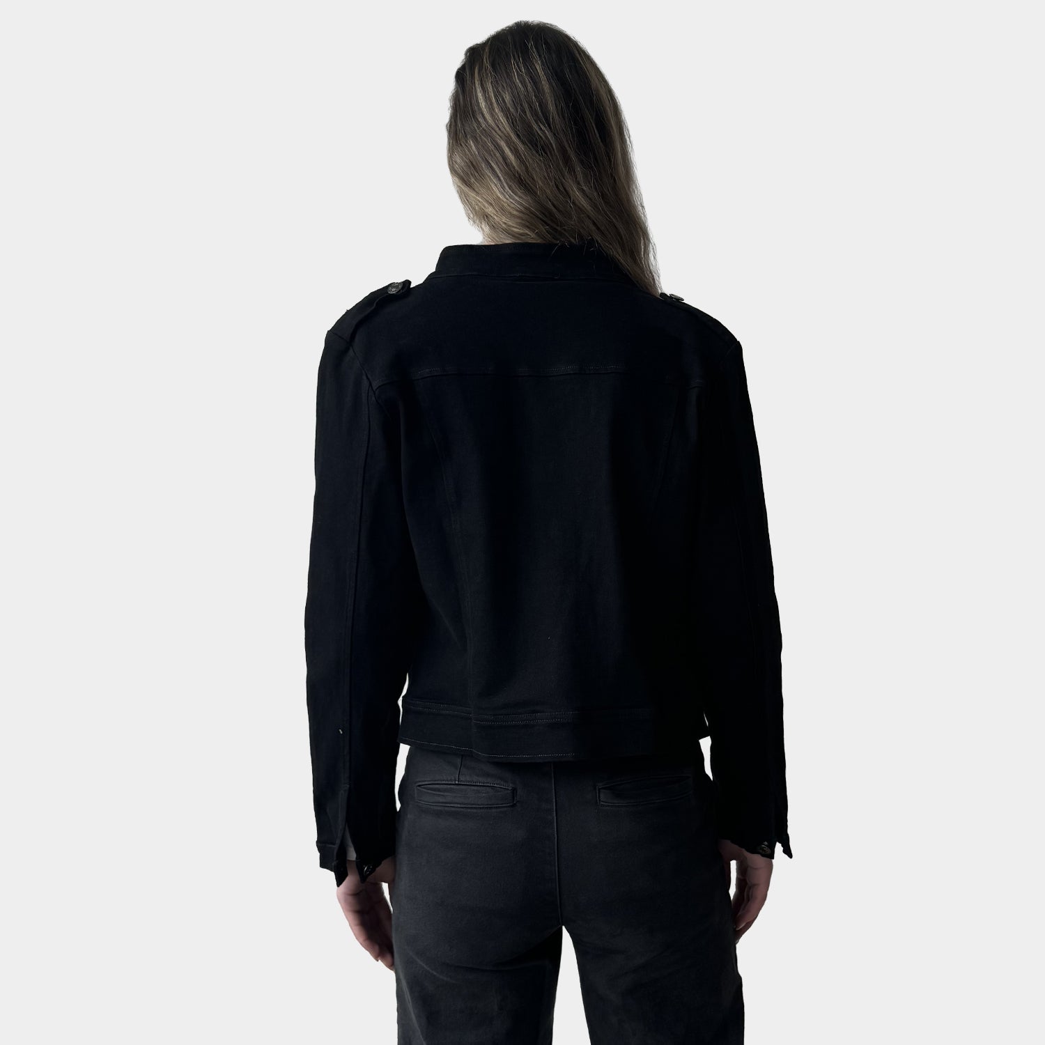 AM023027 SOFT DENIM JACKET