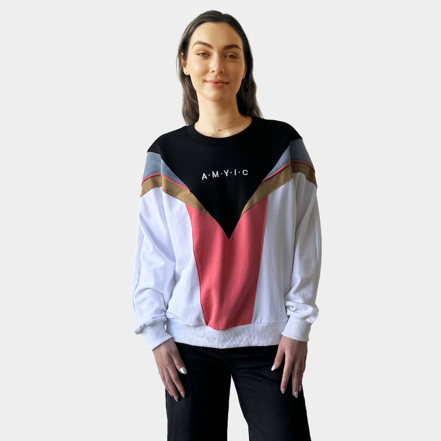 AM023053 SIDE POCKET SWEATSHIRT