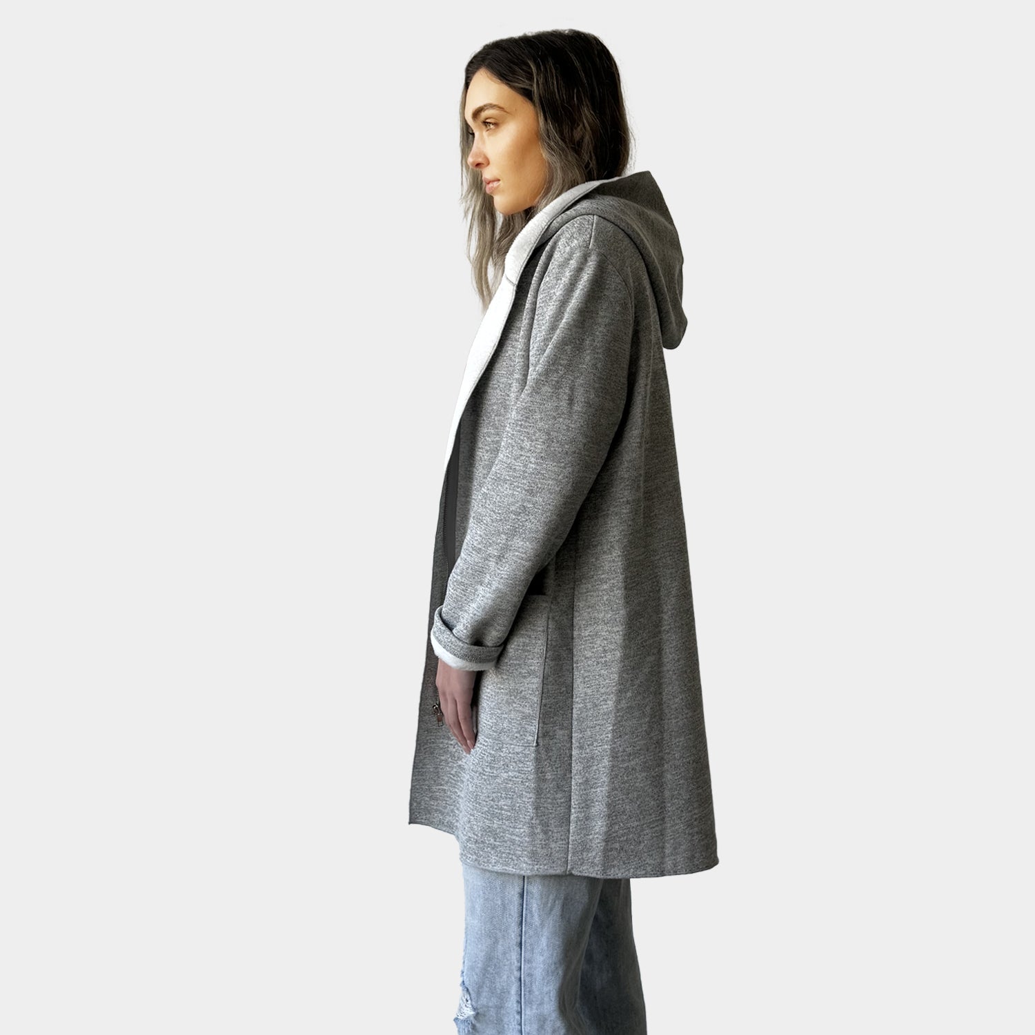 AM023013 SOFT&WARM CASUAL COAT