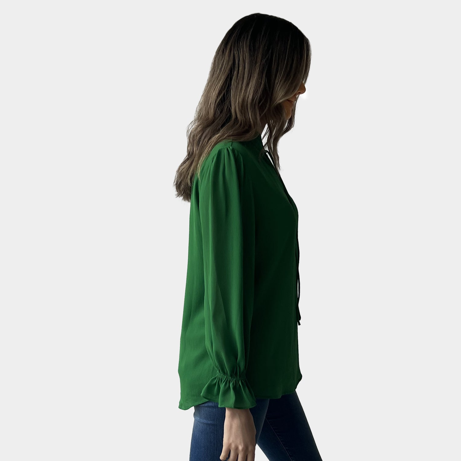 AM022126 CHIFFON TOP (SALE)