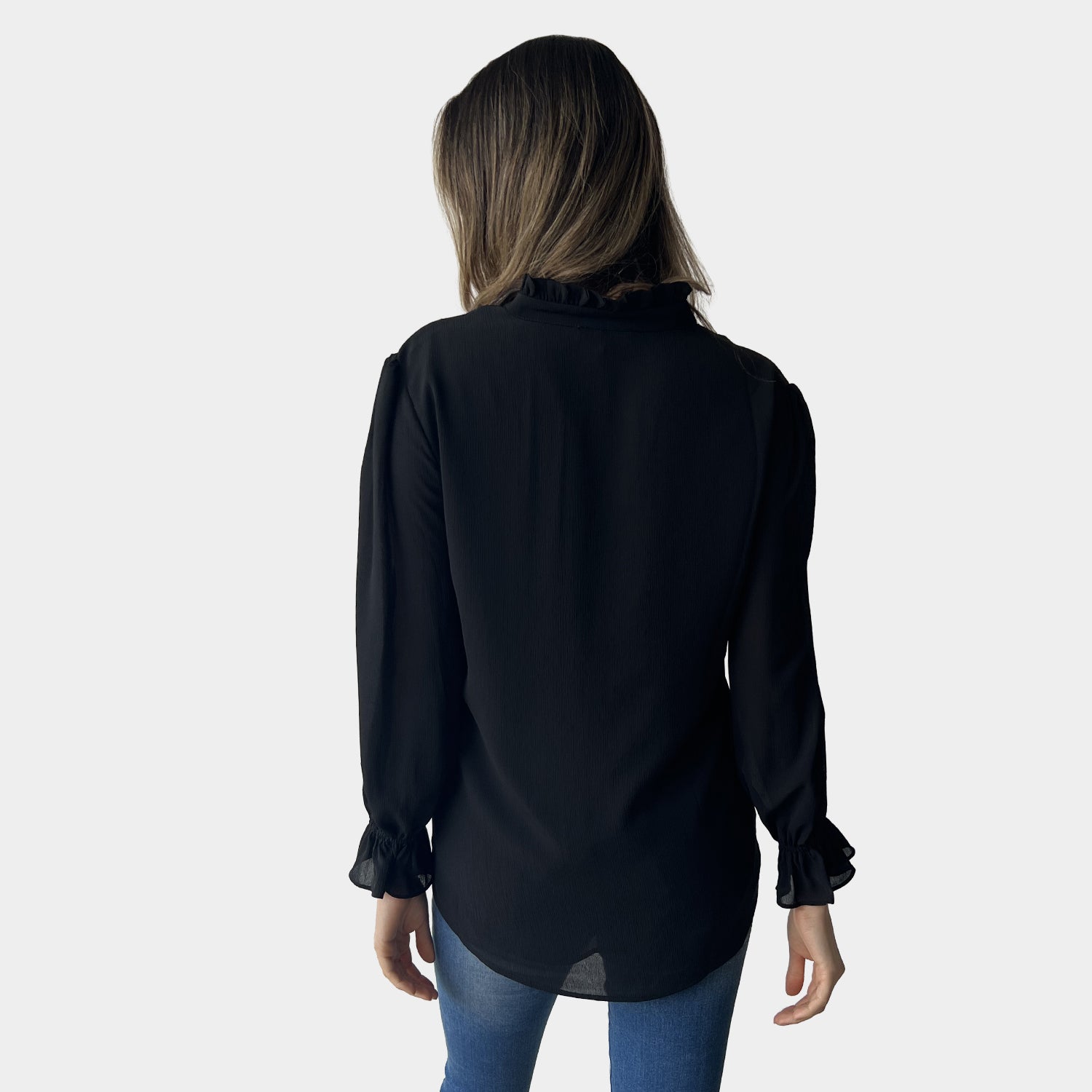 AM022126 CHIFFON TOP (SALE)