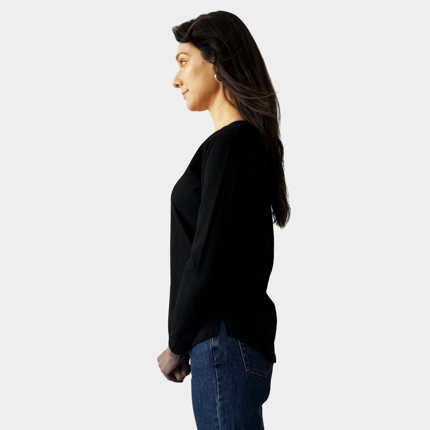 AM022119 SPLIT BOTTOM SIDE COTTON TOP