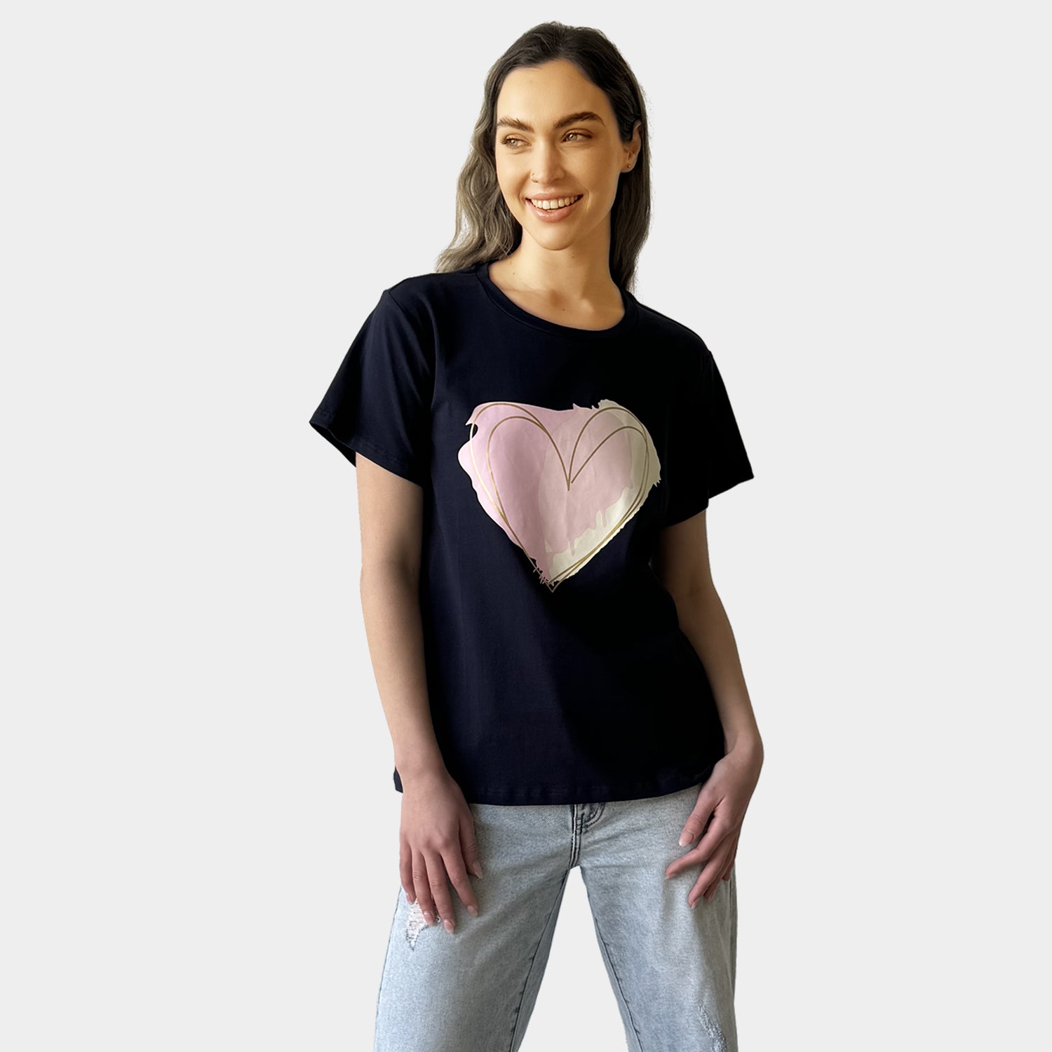 AM23061 FANCY PRINT TEE