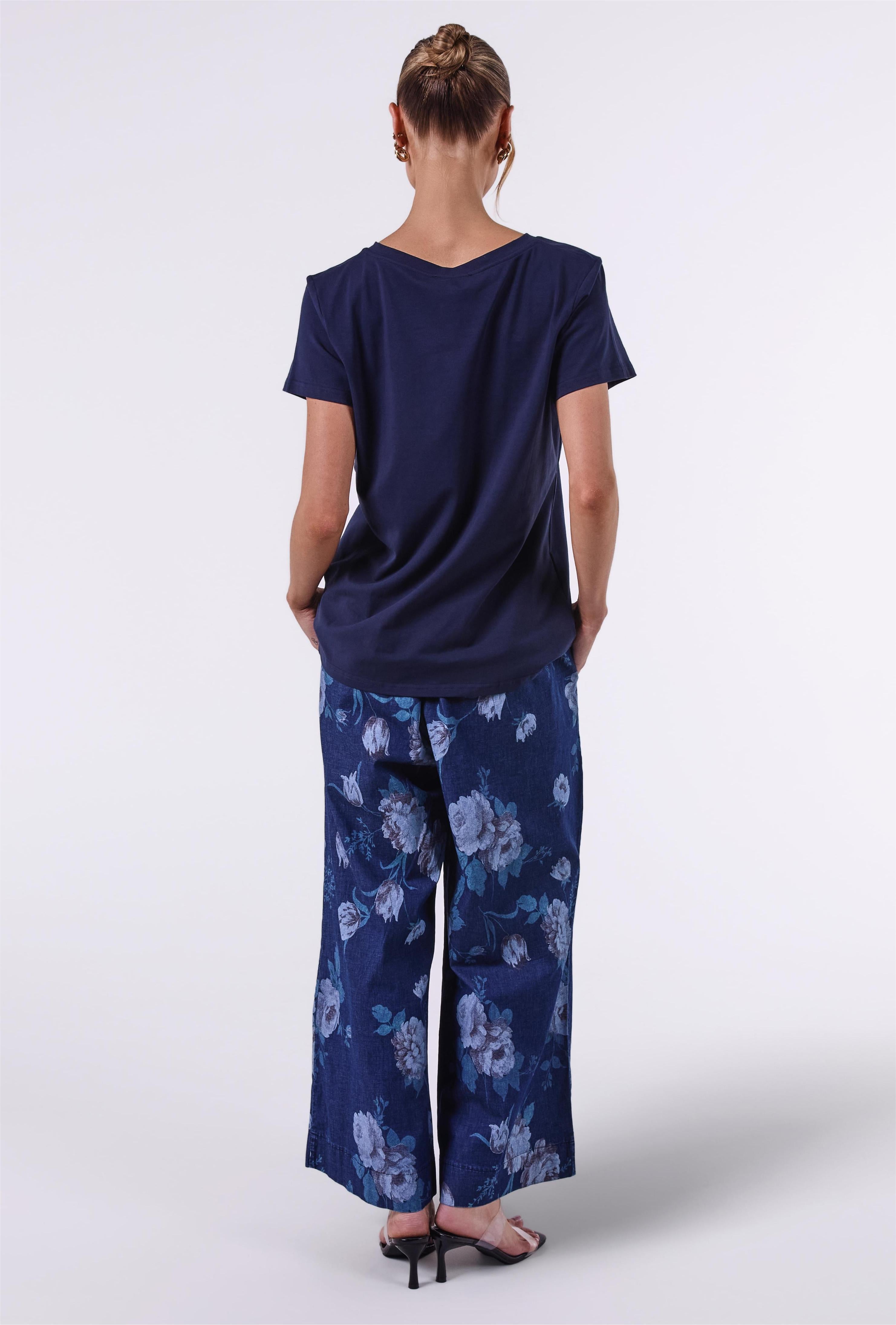 AF00007 EXCLUSIVE PRINT DENIM PANT