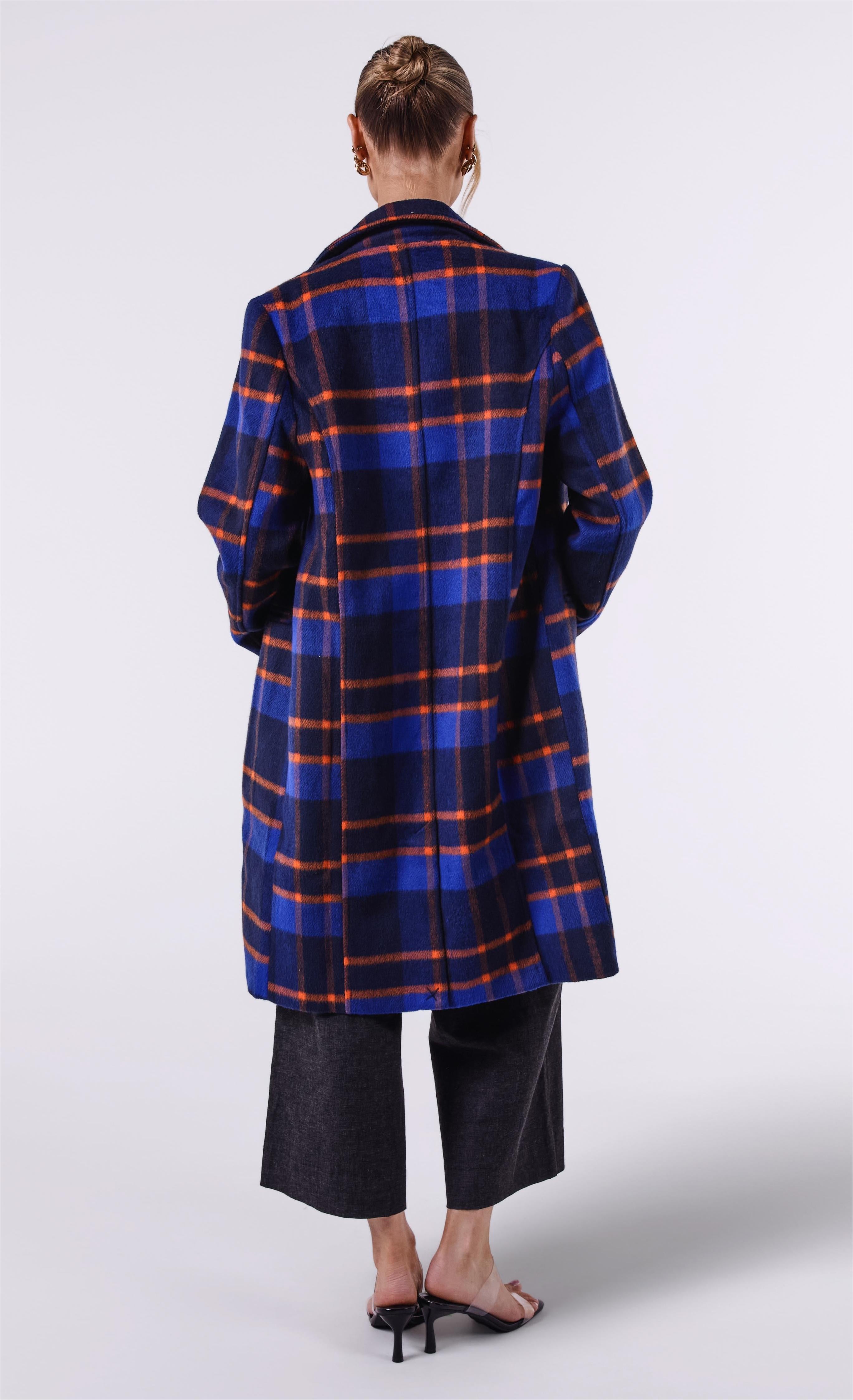 AM022184 CHECK COAT