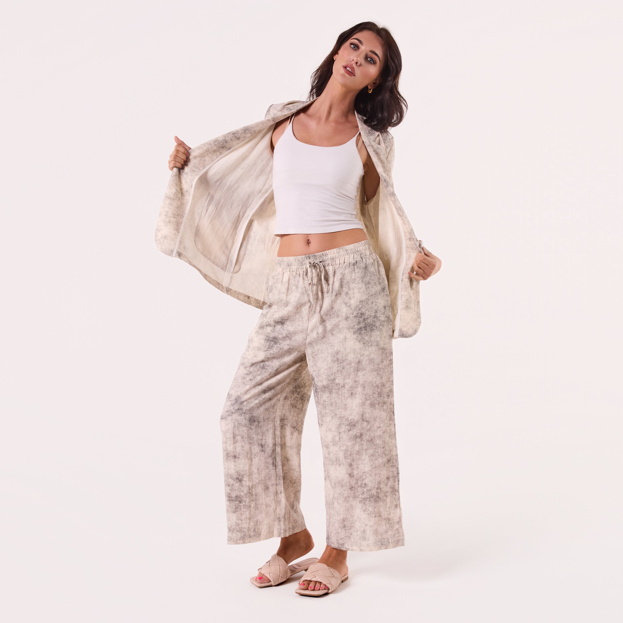 AM0223-2 100%LINEN PANT