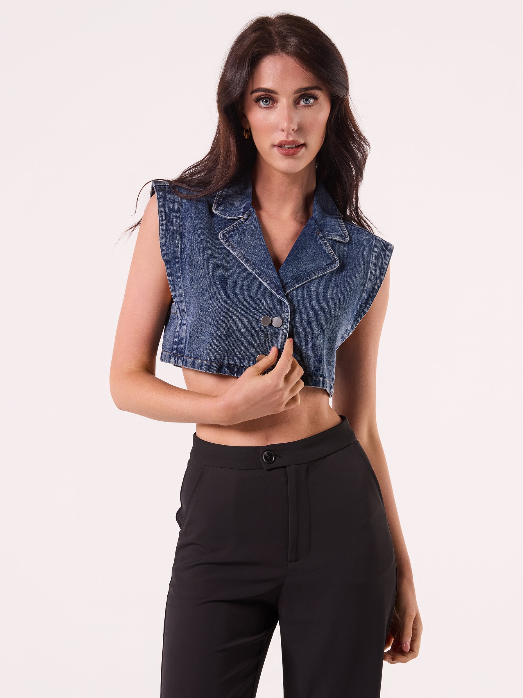 A00005 DENIM TOP