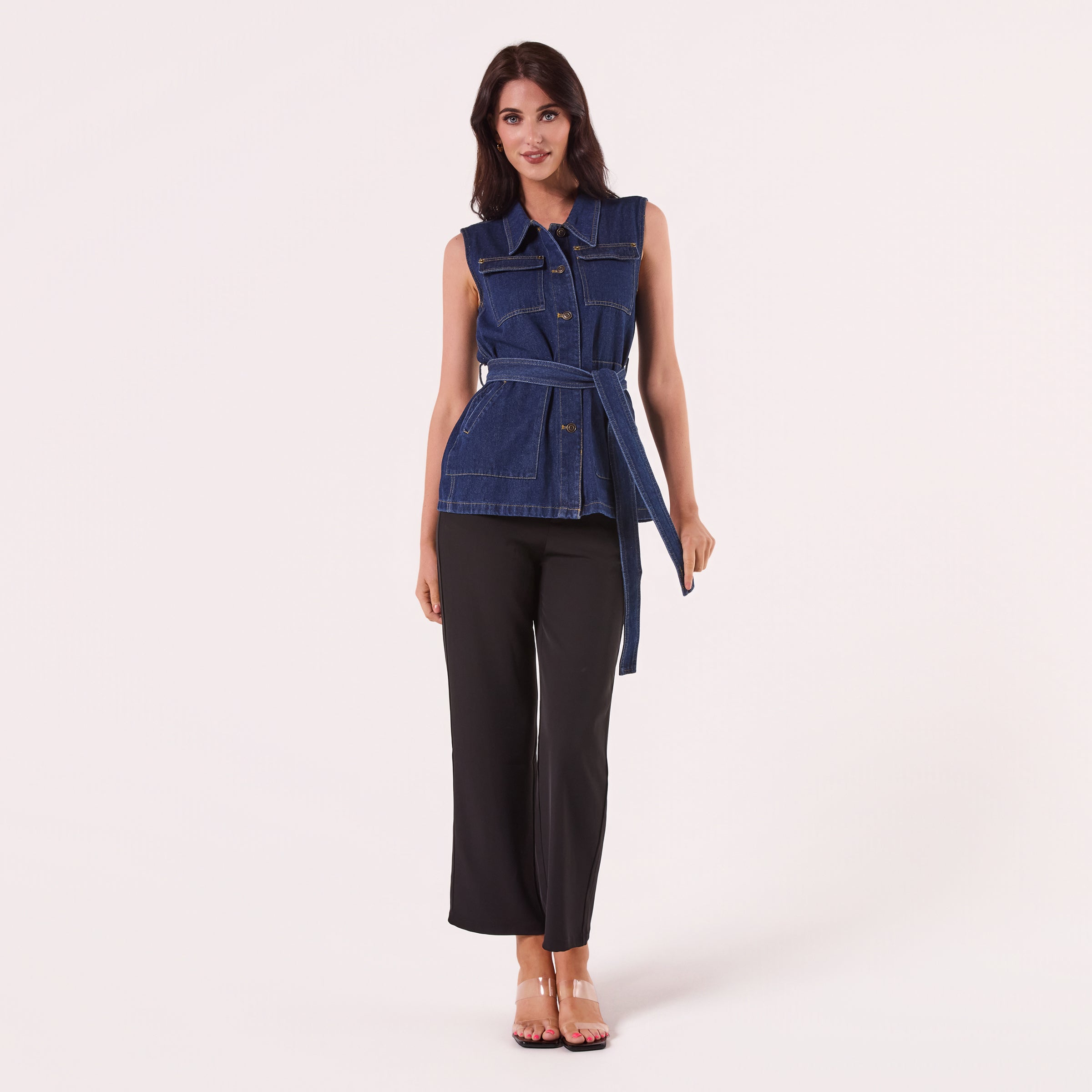 A00004 DENIM VEST JACKET