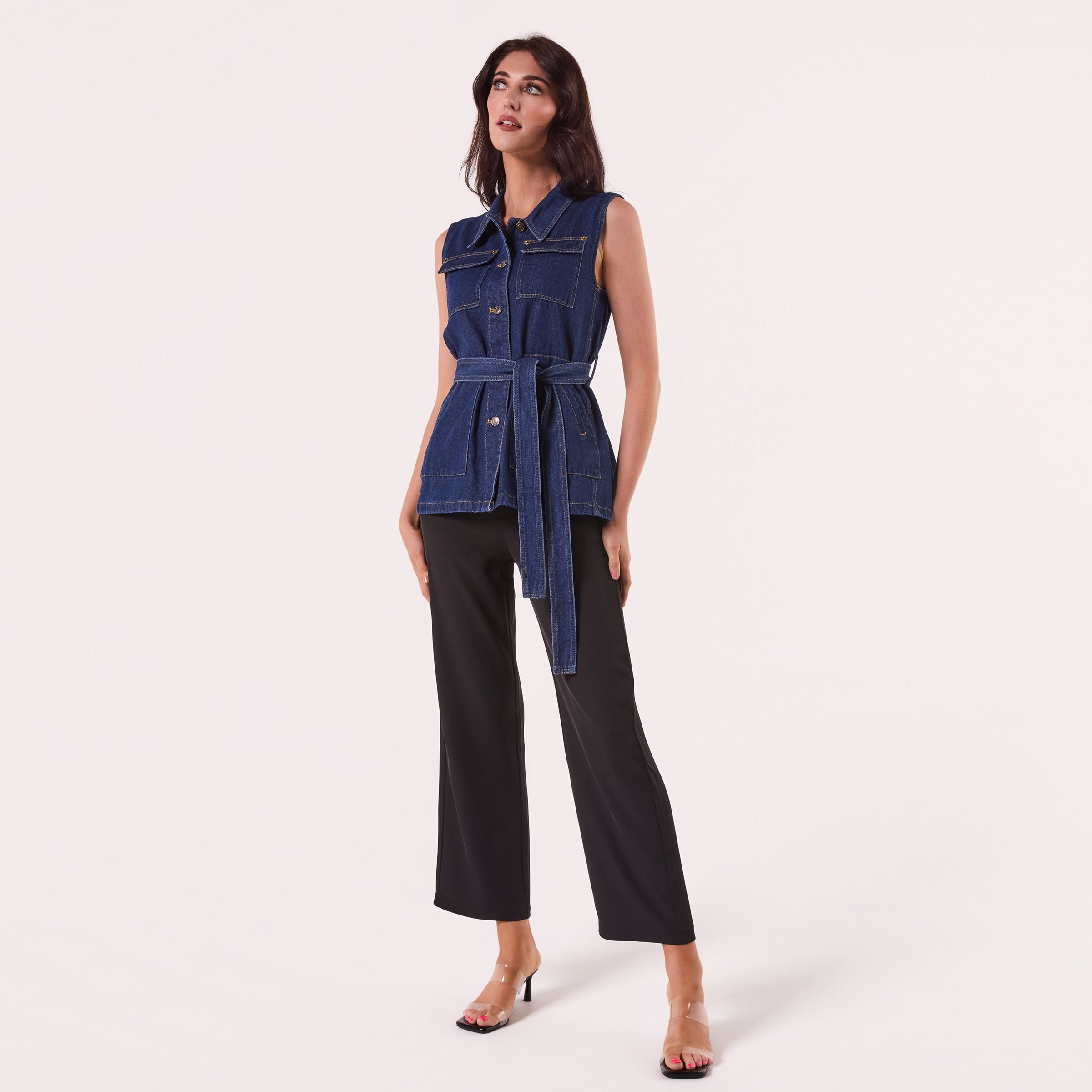 A00004 DENIM VEST JACKET