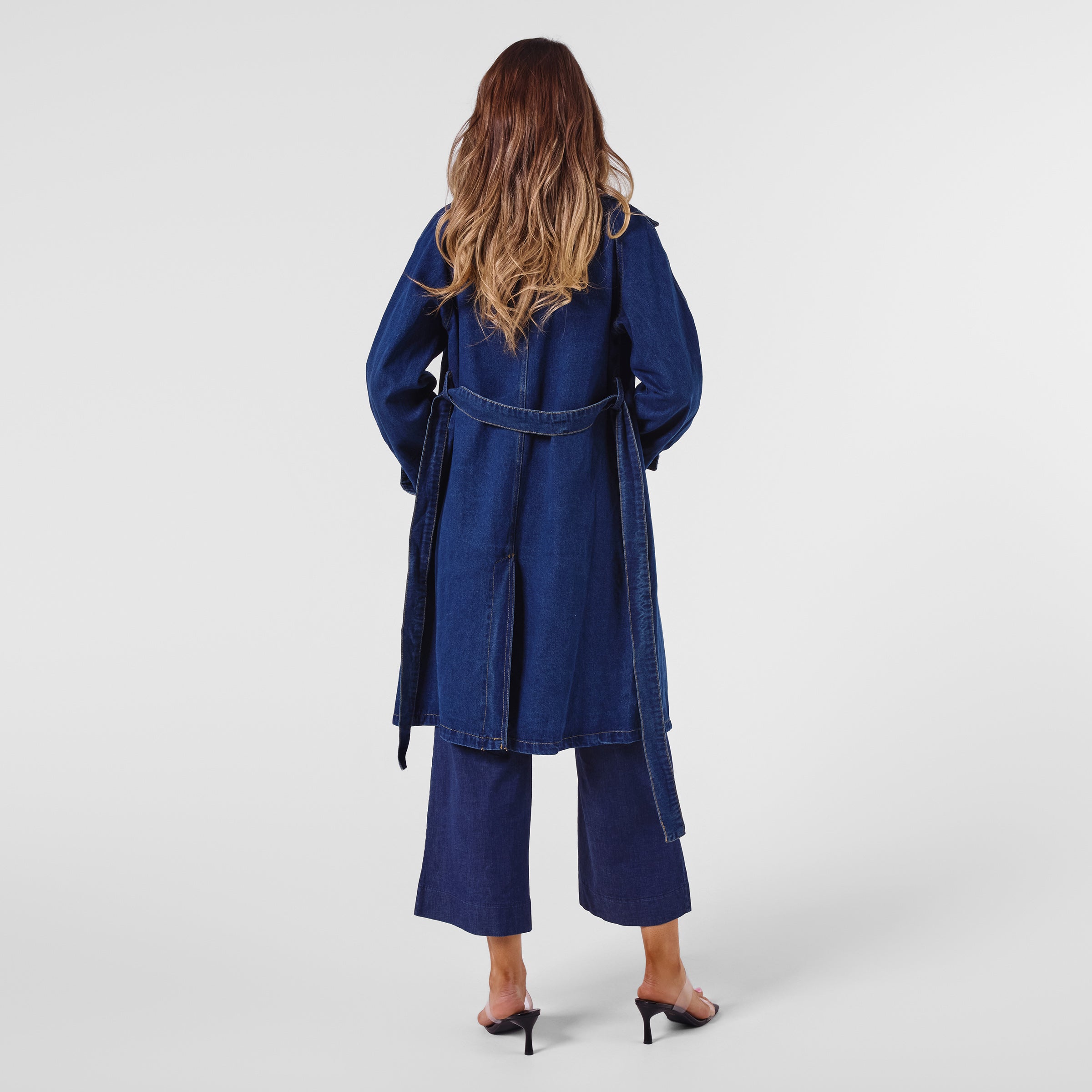 A00001 DENIM LONG COAT