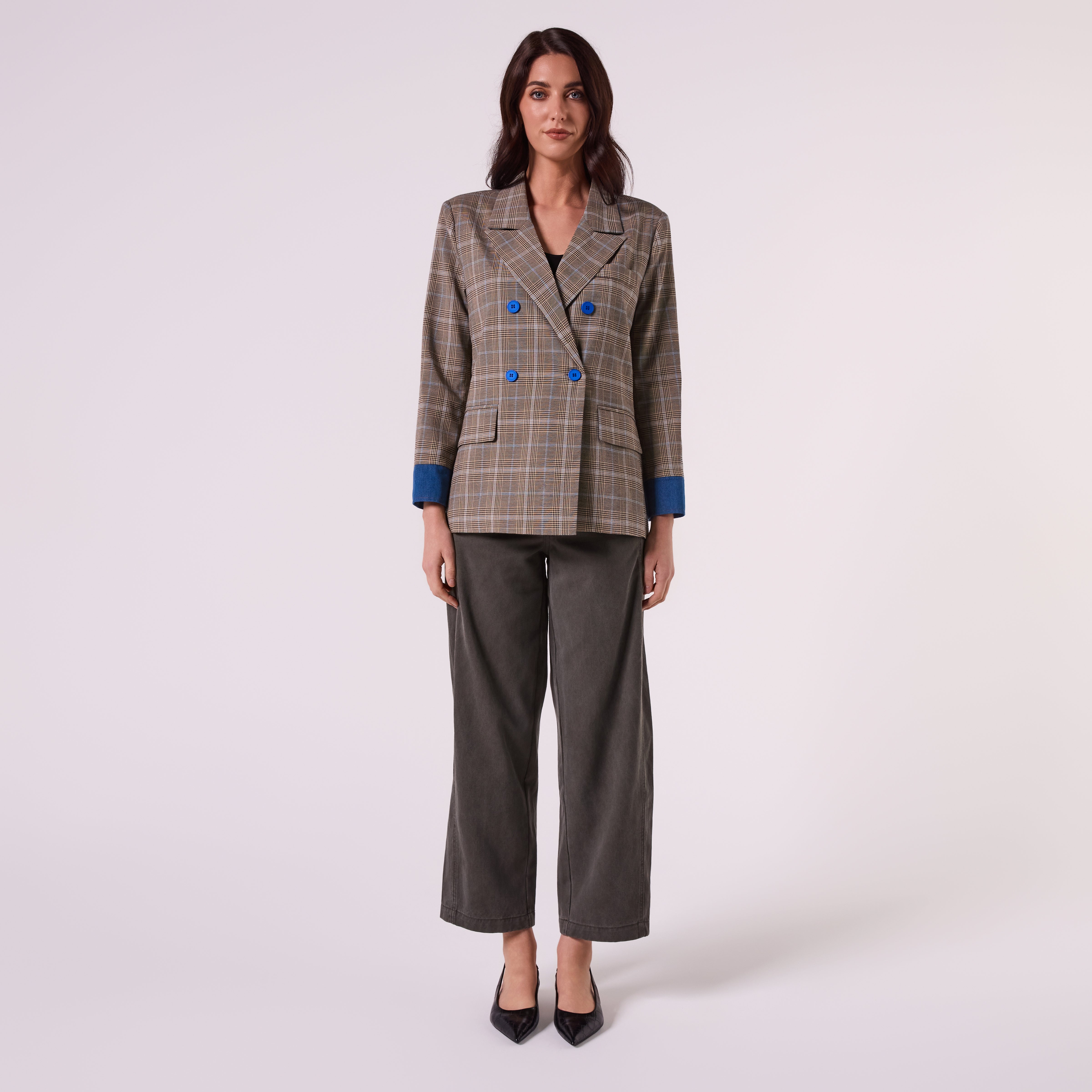 AF00018-1 CHECK BLAZER (OAT)