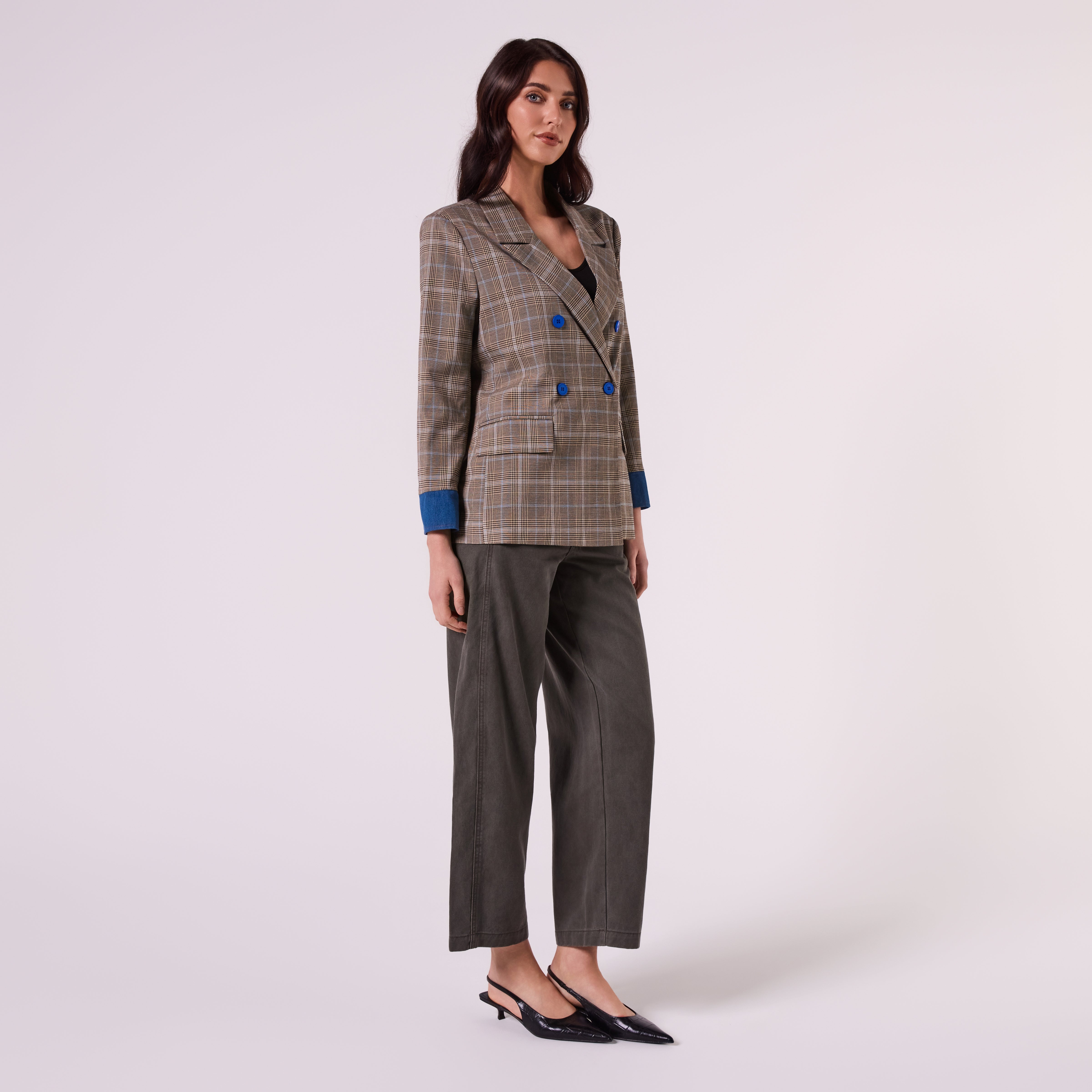 AF00018-1 CHECK BLAZER (OAT)