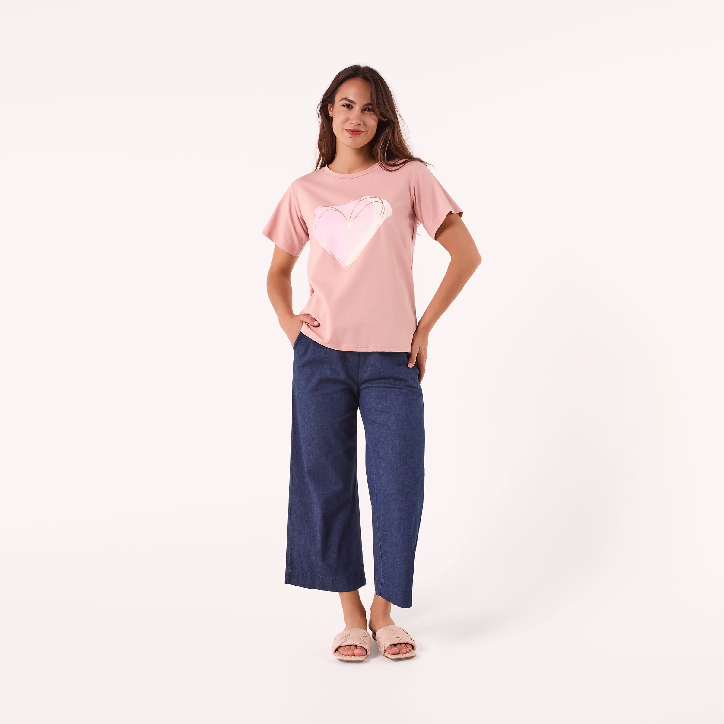 AM23061 FANCY PRINT TEE