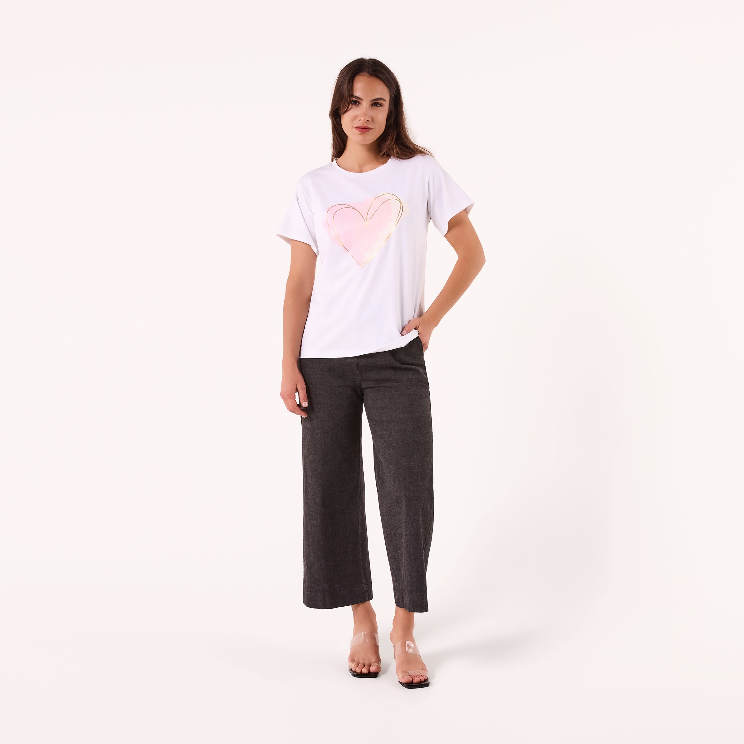 AM23061 FANCY PRINT TEE