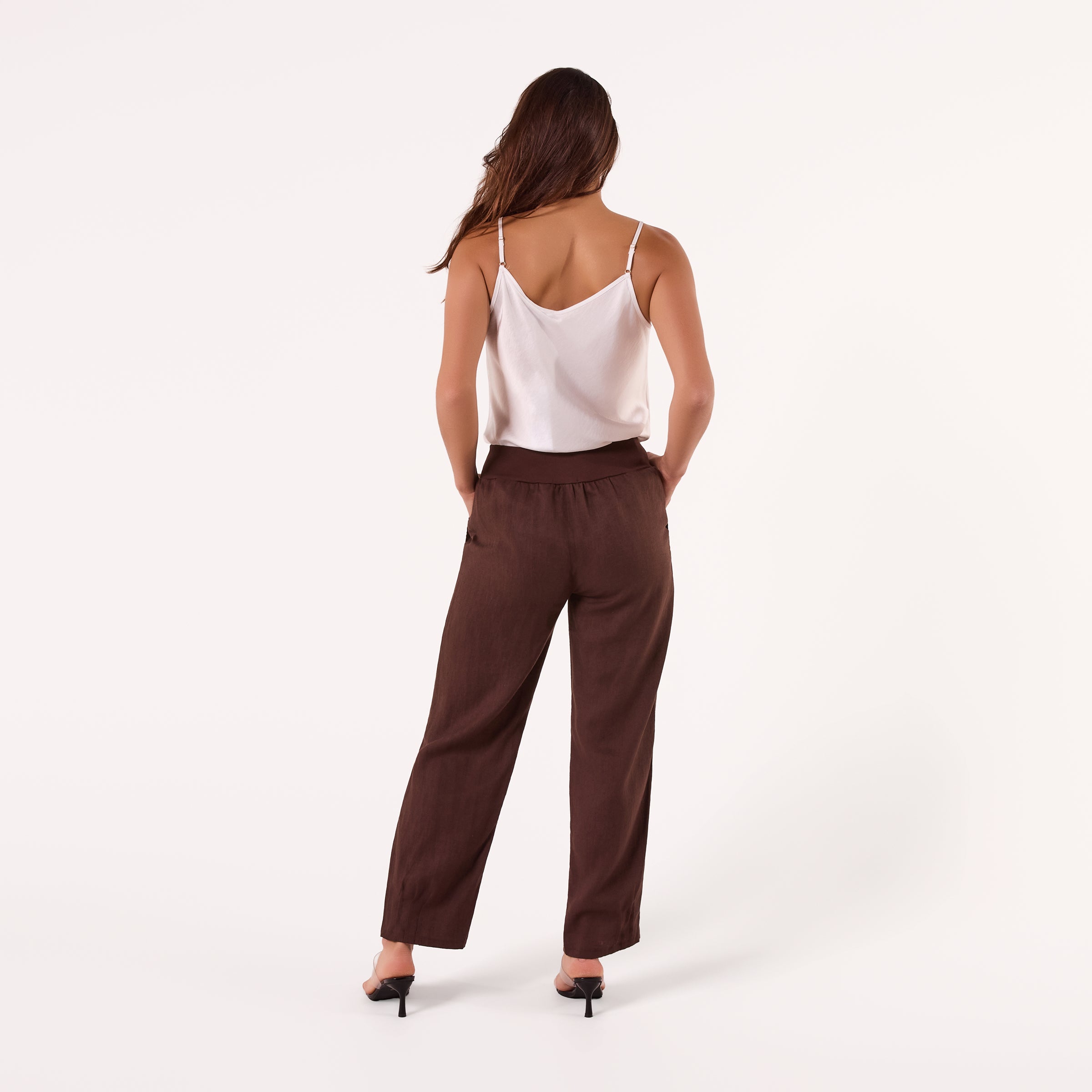 AF00016 100%LINEN PANTS