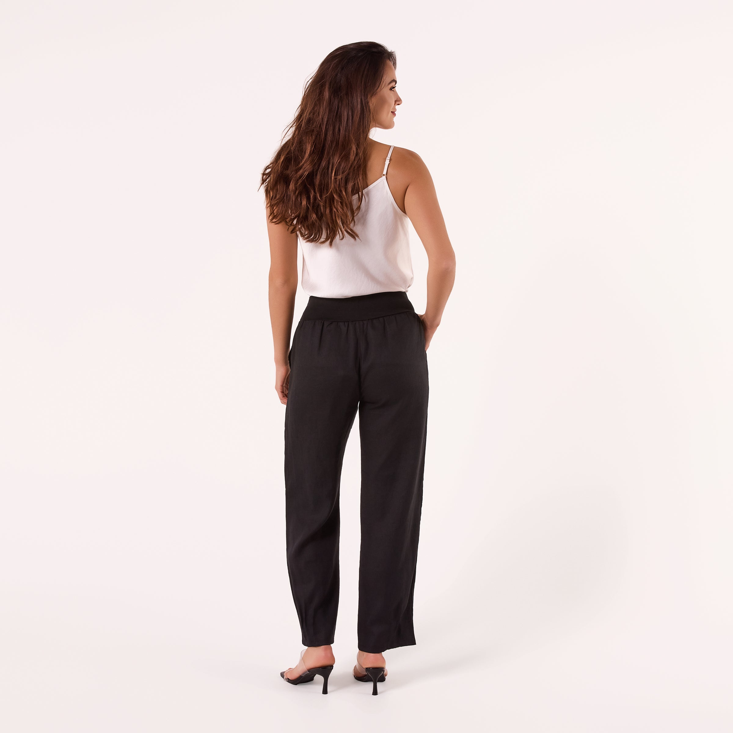 AF00016 100%LINEN PANTS