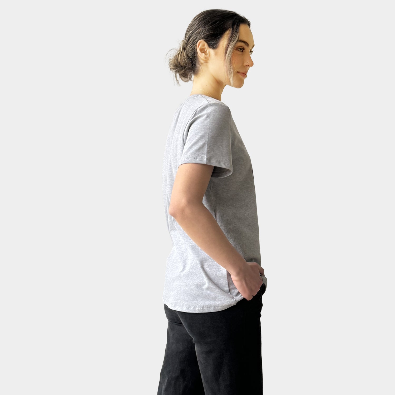 AM022191-1 PRINT LOVE HEART TEE