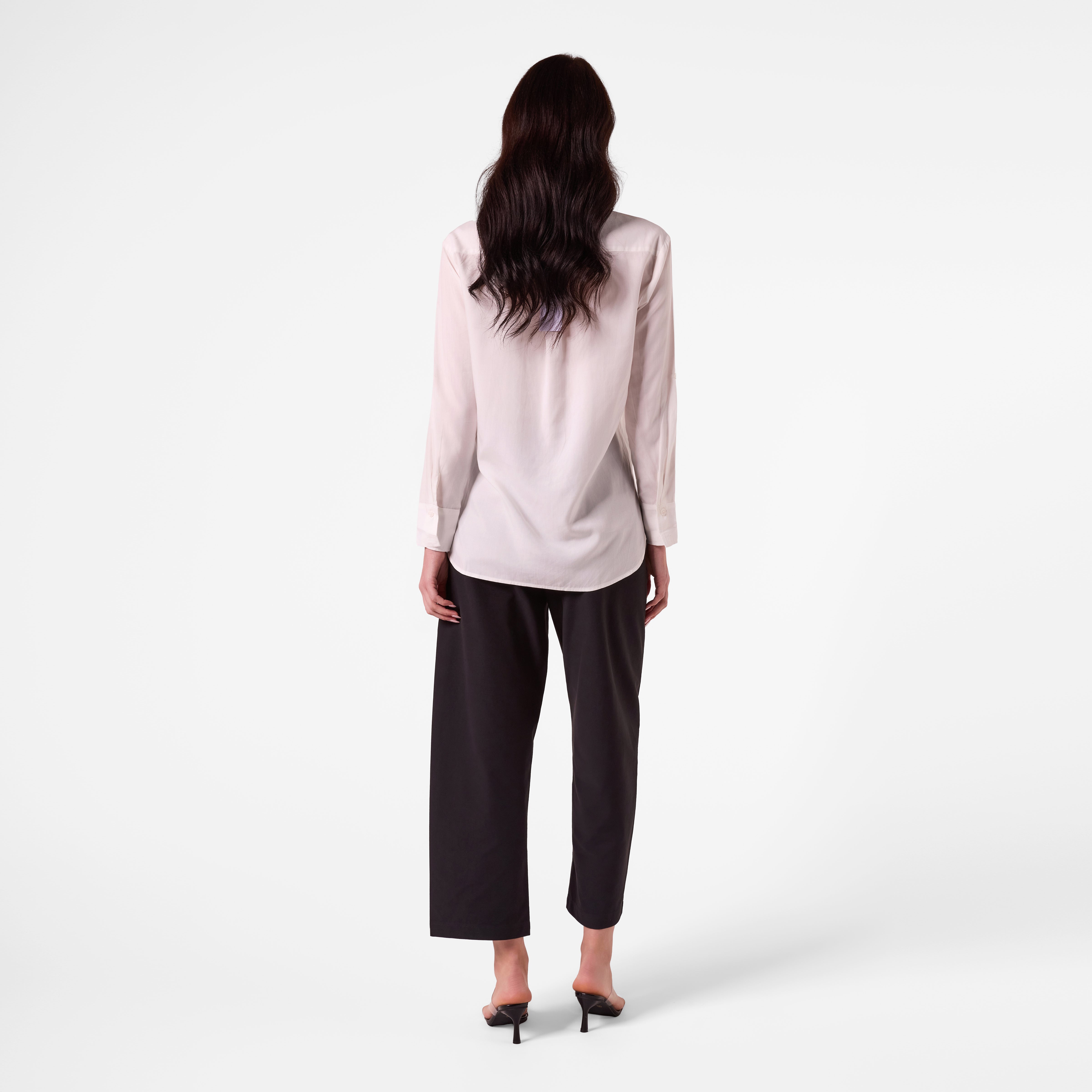 AM26027 PATCH POCKET SHIRT (CREAM)