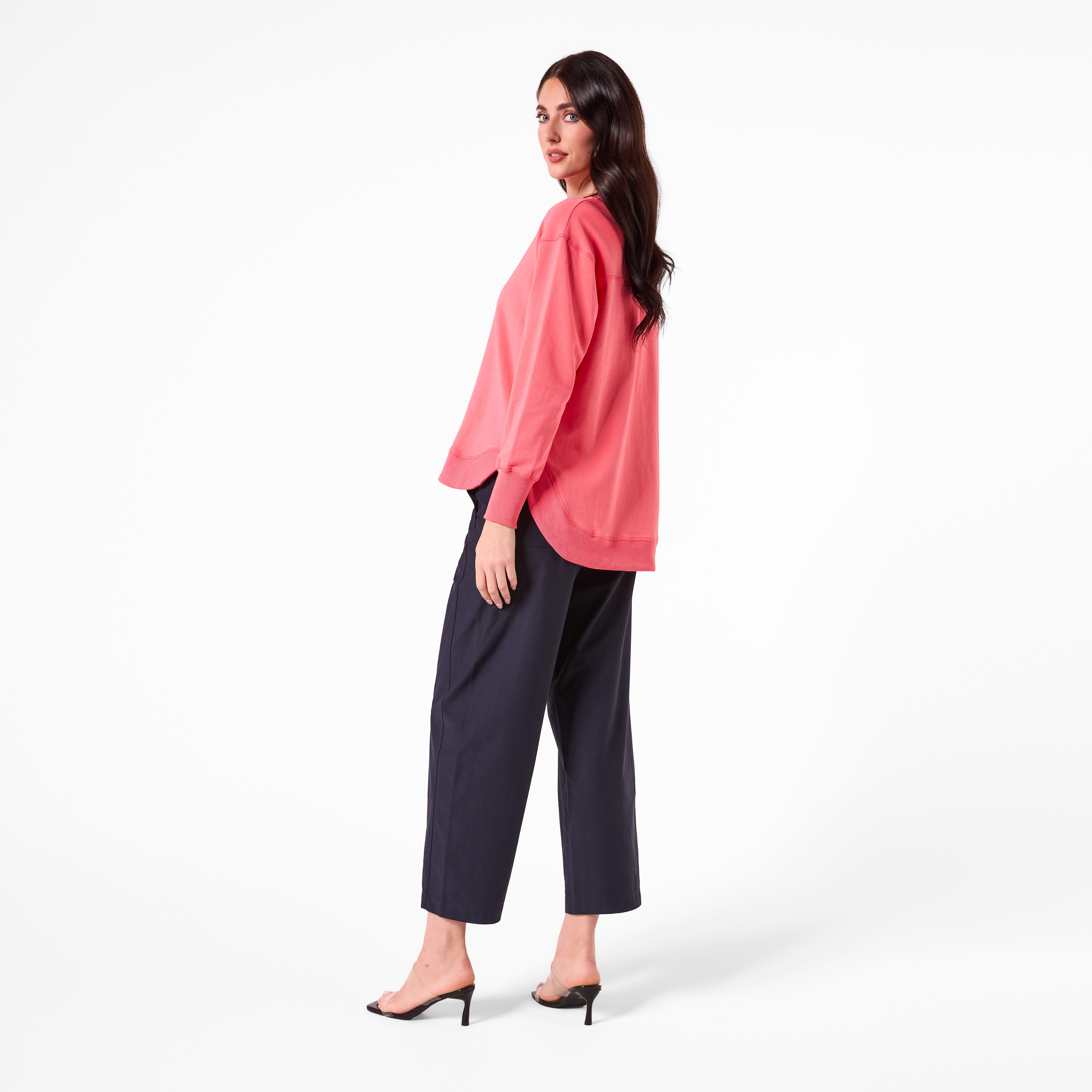 AM25193 PLAIN SWEATSHIRT (WATER MELON)