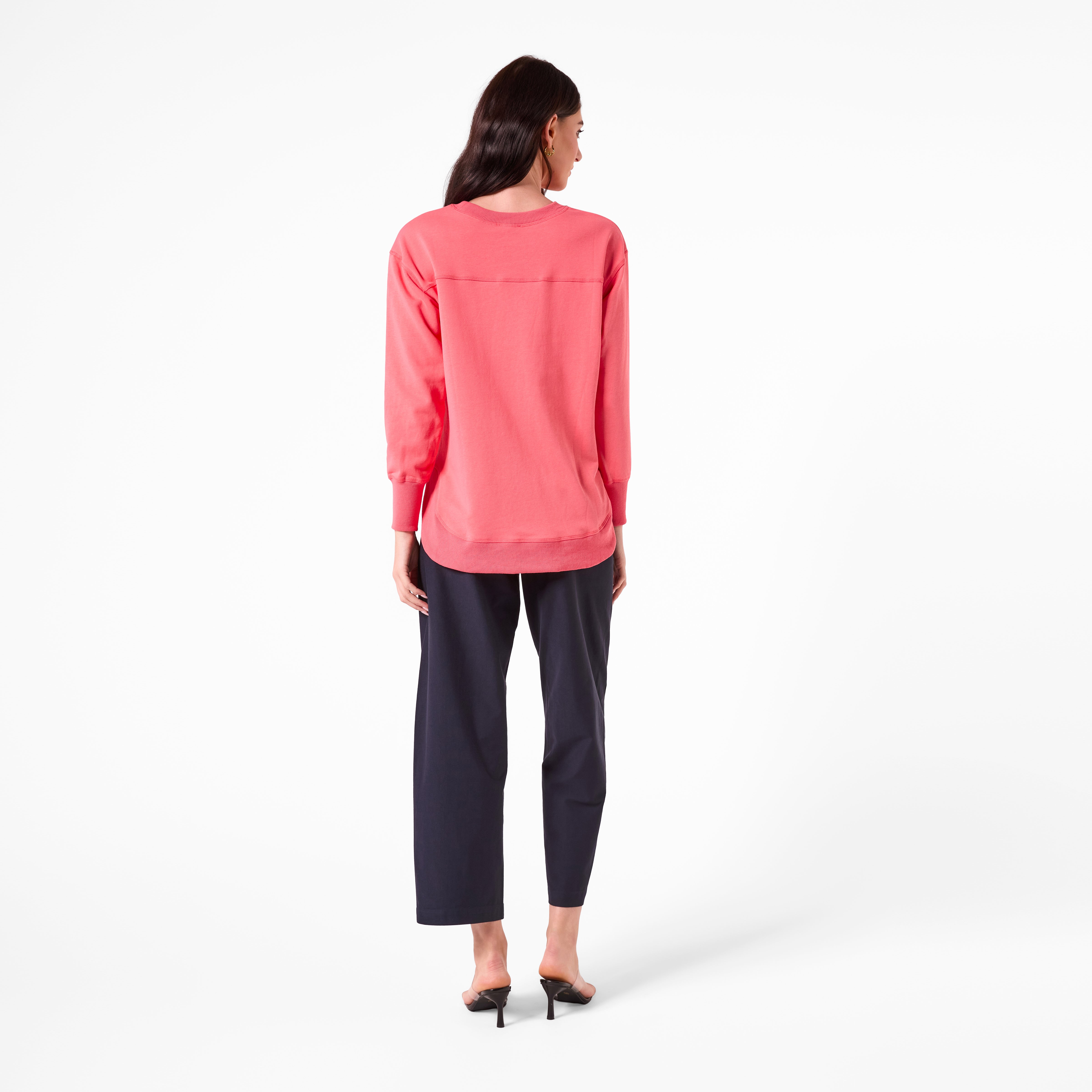 AM25193 PLAIN SWEATSHIRT (WATER MELON)