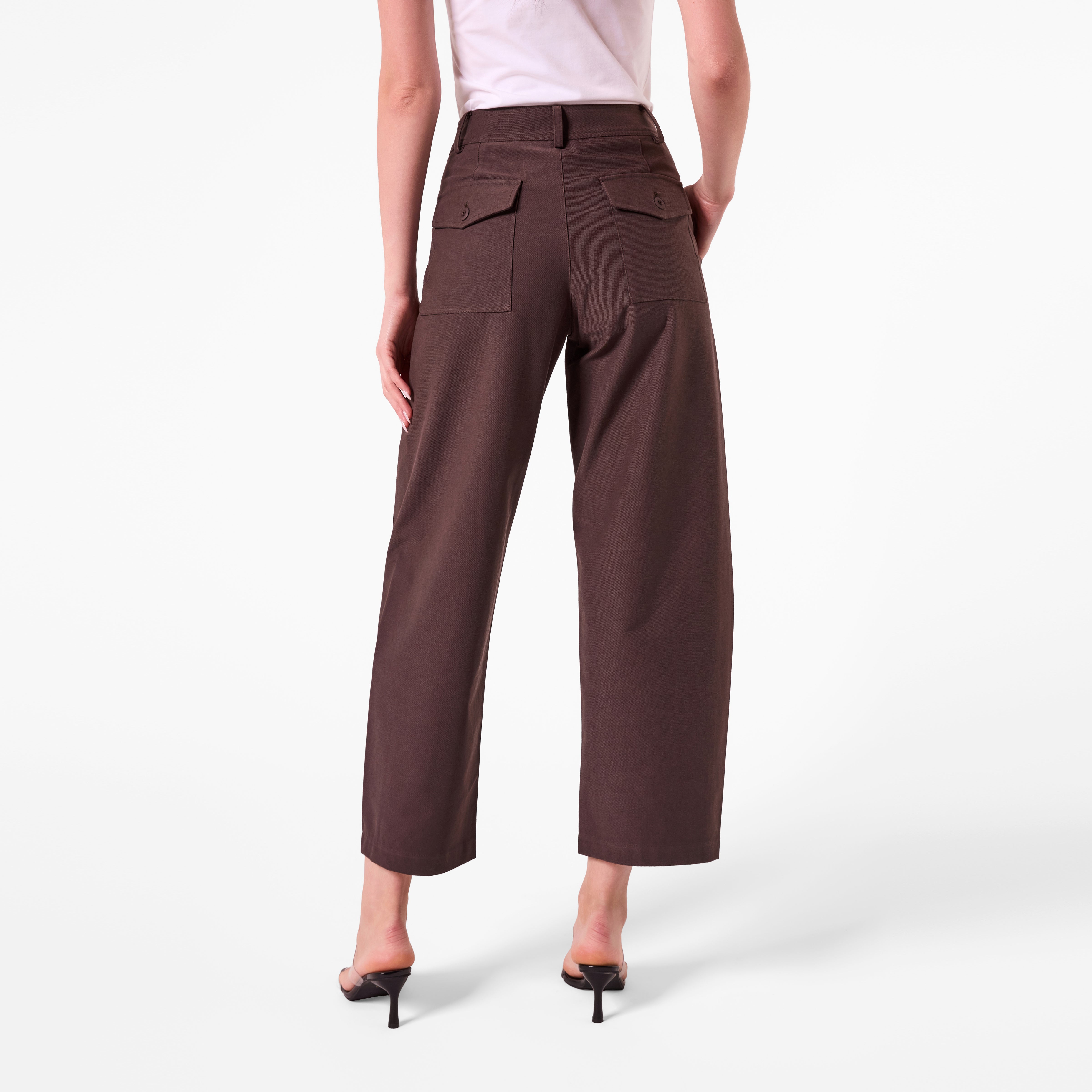AF00022 PANTS - (CHOCOLATE)