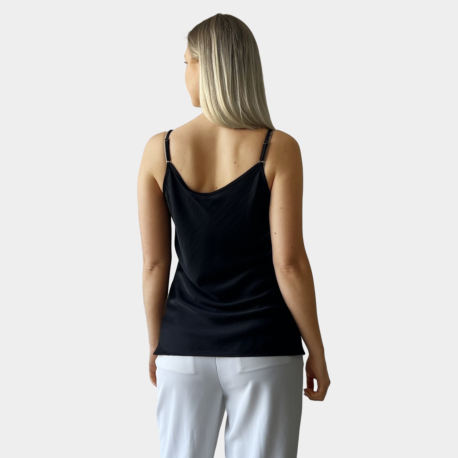 AM023065 POLY SILK RAYON CAMISOLE