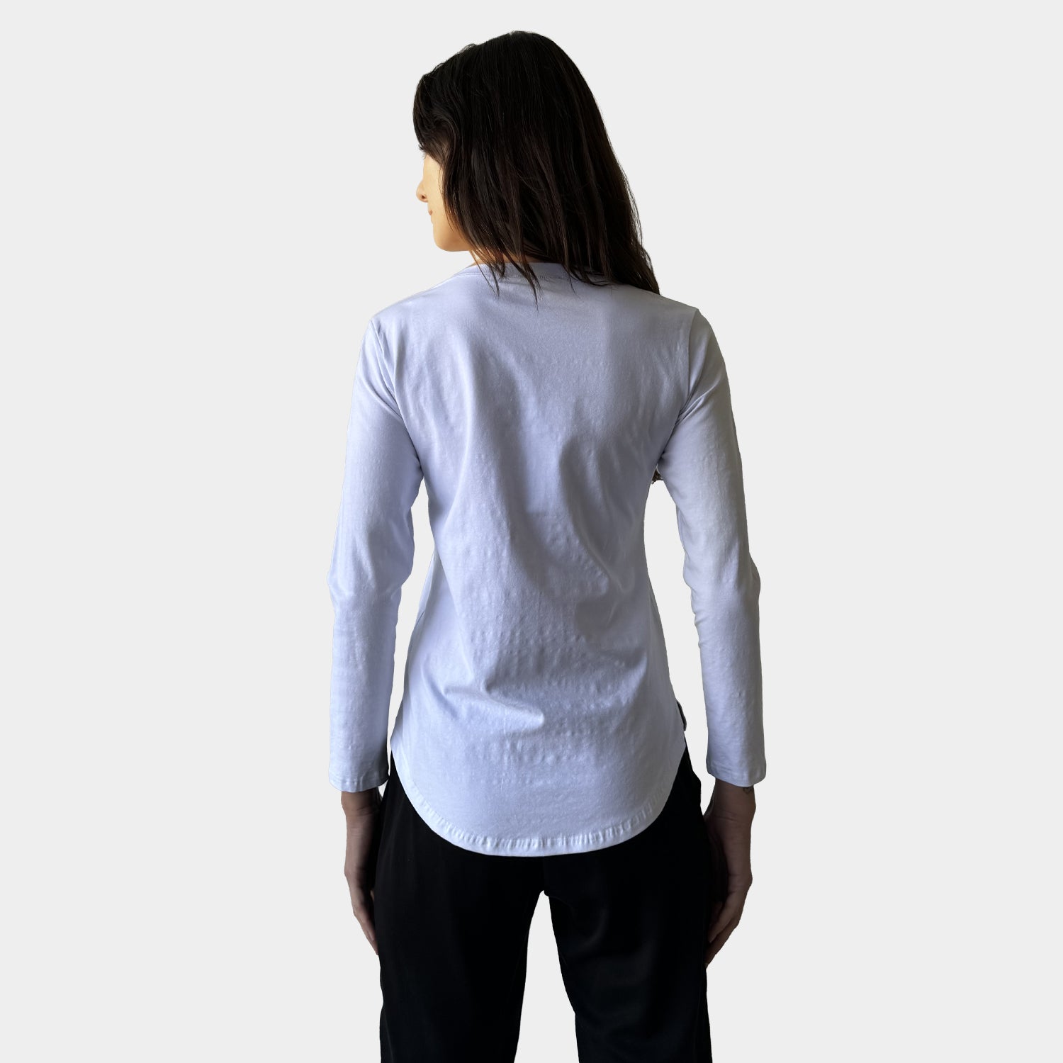 AM022119 SPLIT BOTTOM SIDE COTTON TOP