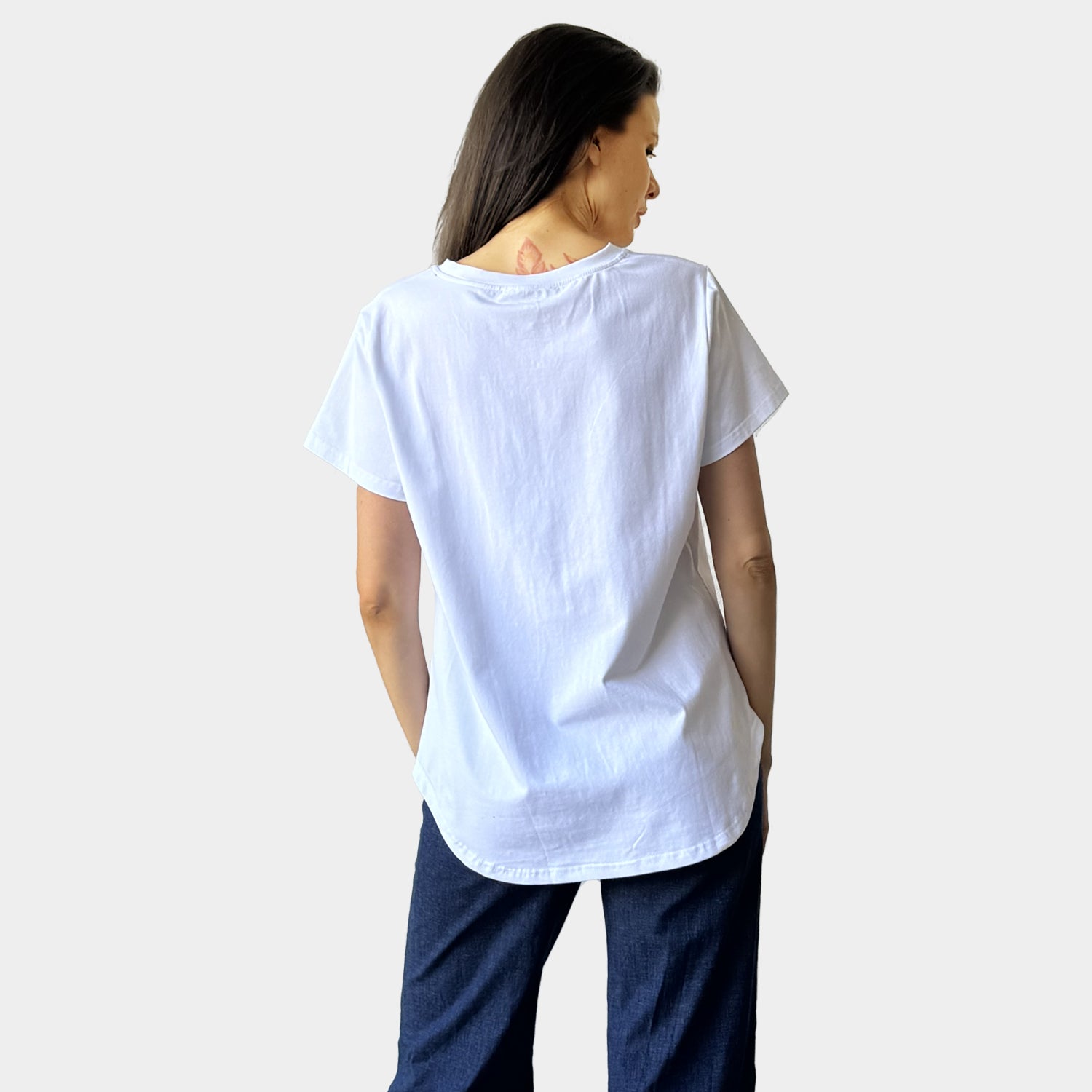 AM24058 RIANBOW STAR PRINT TEE