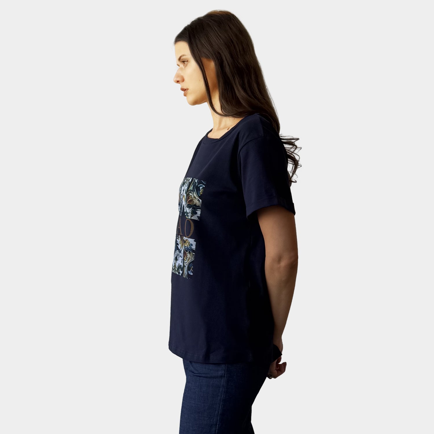 AM24065 CIAO PRINT TEE