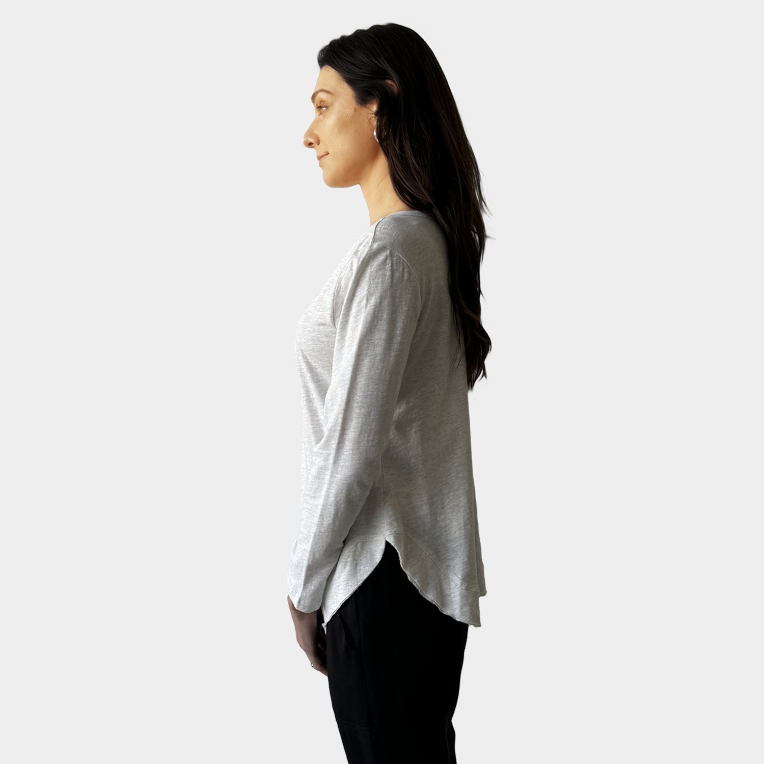 AM022117 RELAX ROUND NECK TOP (SALE)