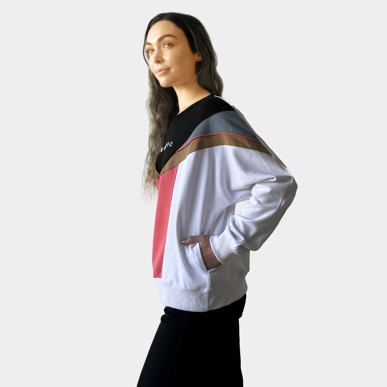 AM023053 SIDE POCKET SWEATSHIRT