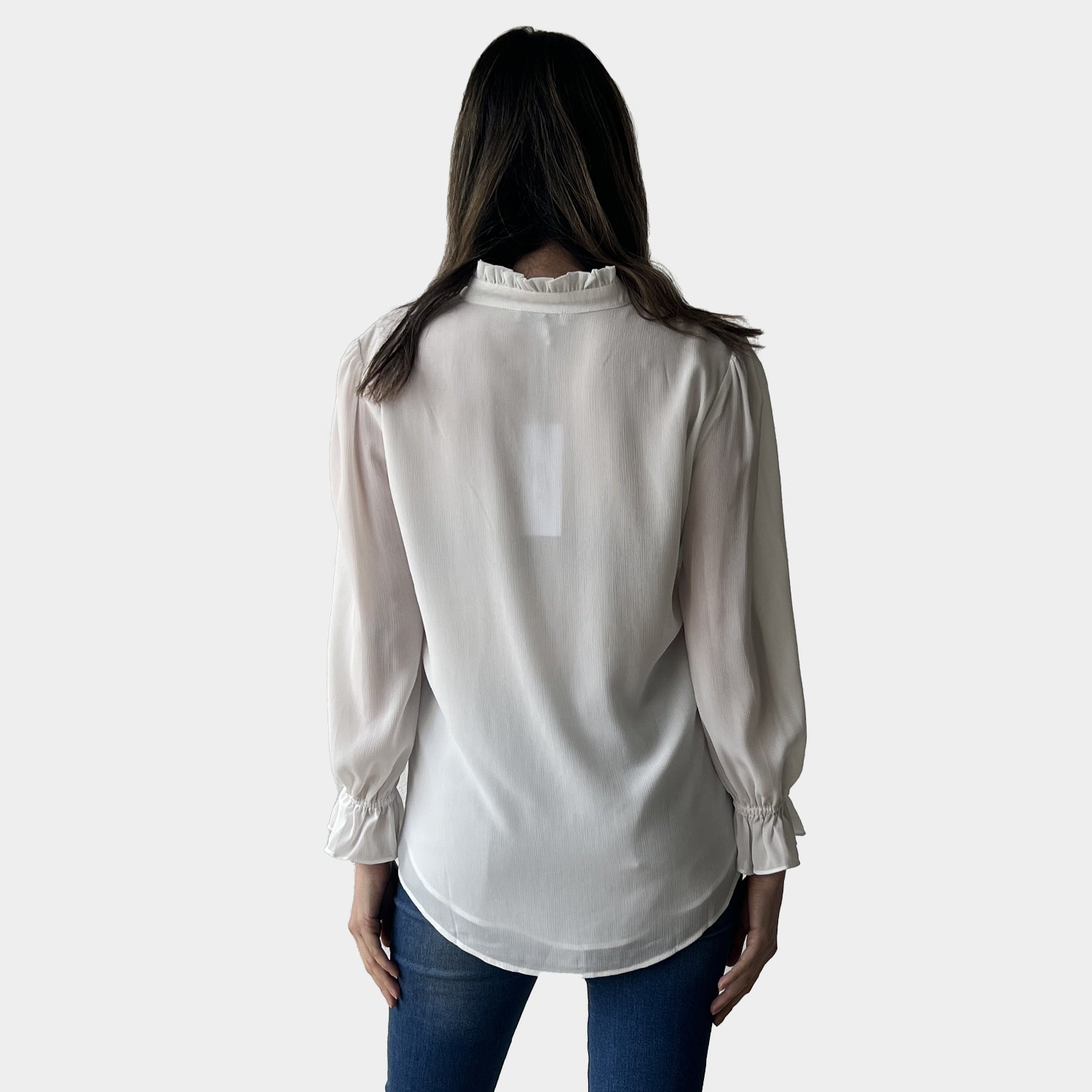 AM022126 CHIFFON TOP (SALE)