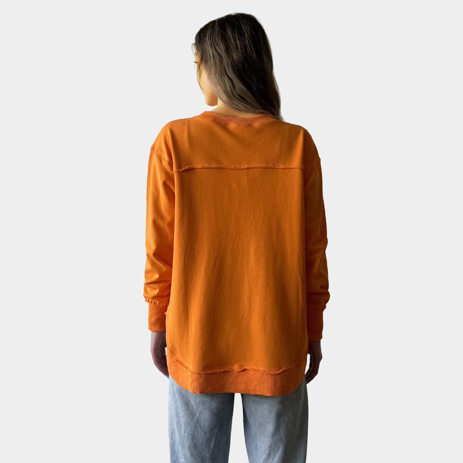 AM24026 MULTI PRINT SIDE POCKET SWEATSHIRT