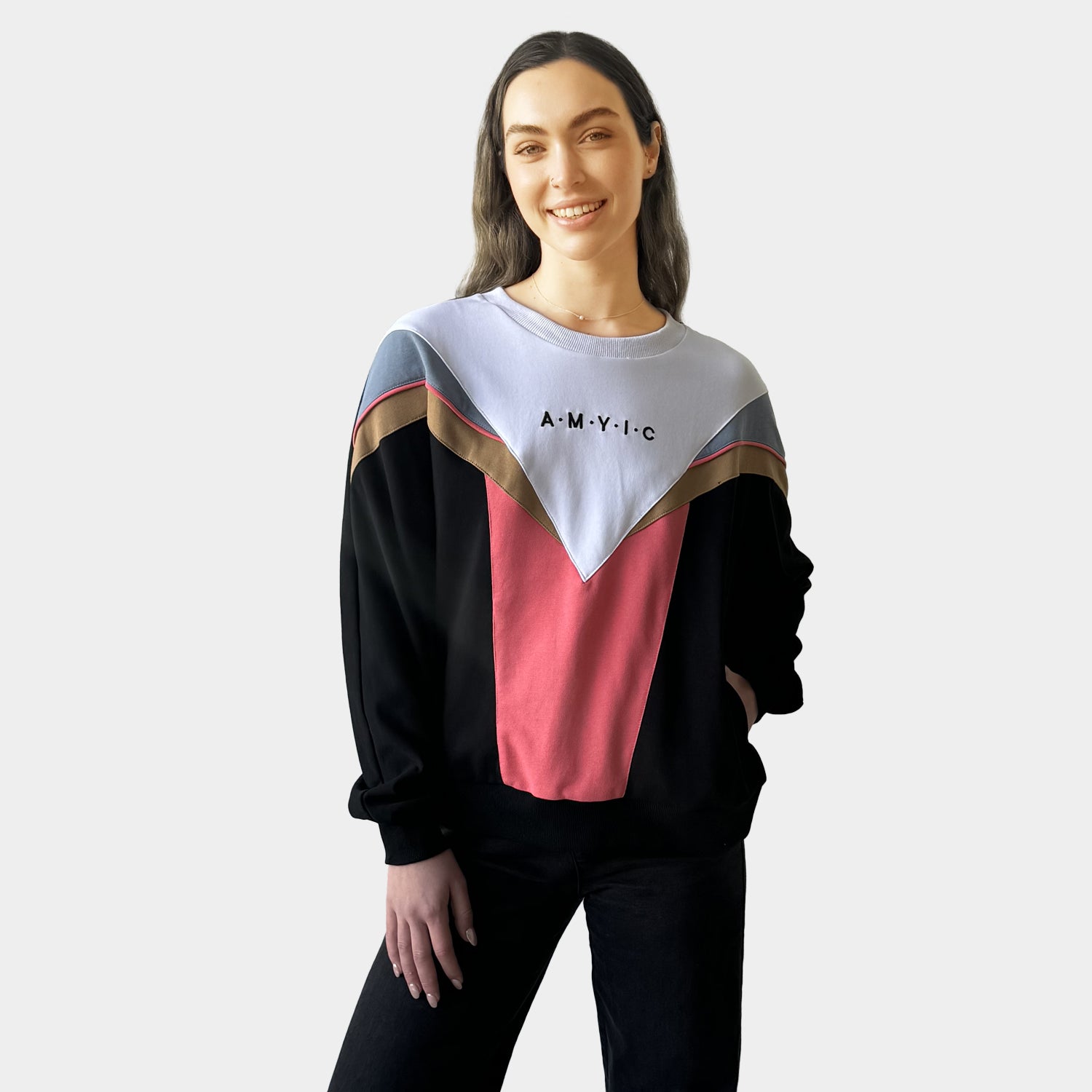 AM023053 SIDE POCKET SWEATSHIRT