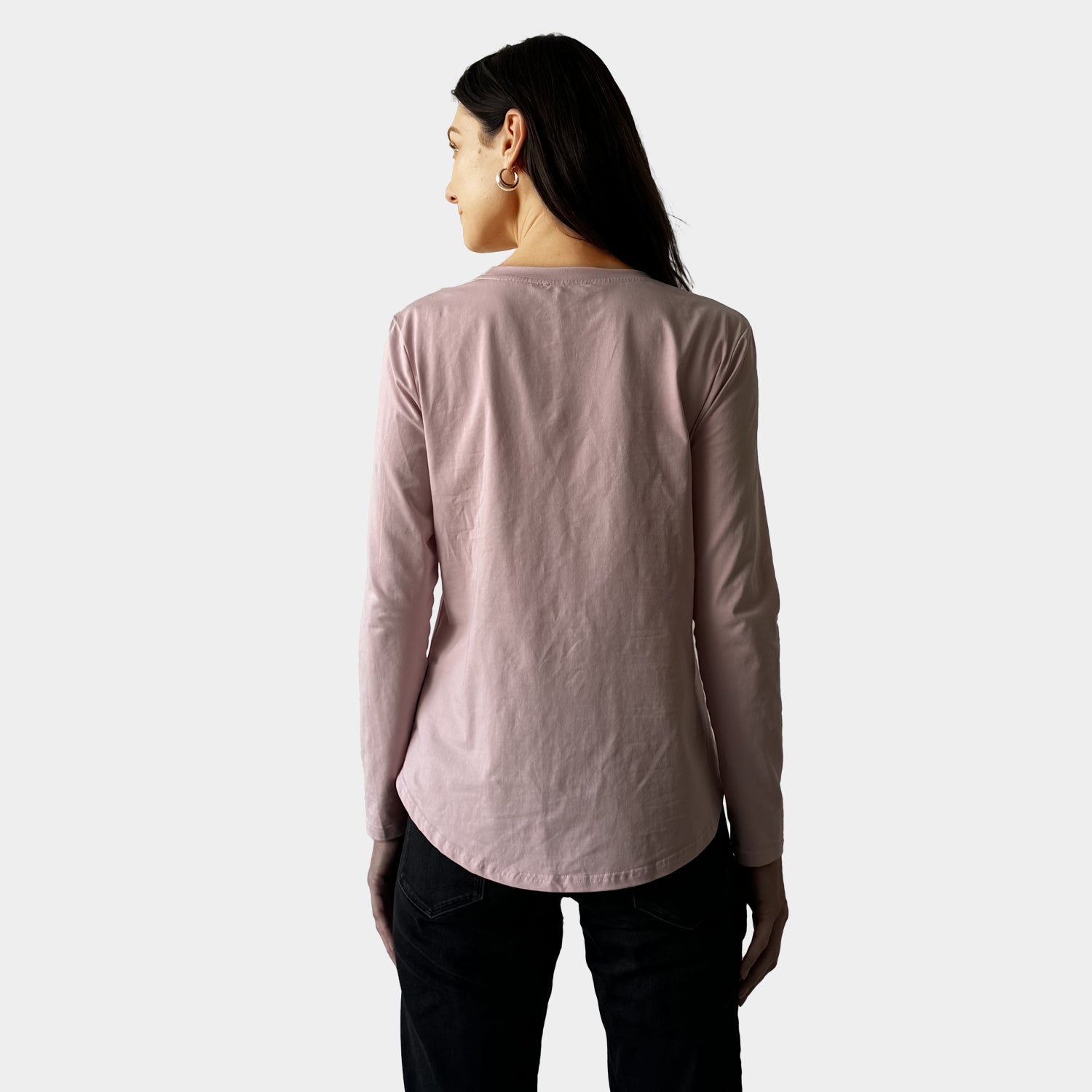 AM024016 MULTI PRINT LONG SLEEVE TEE