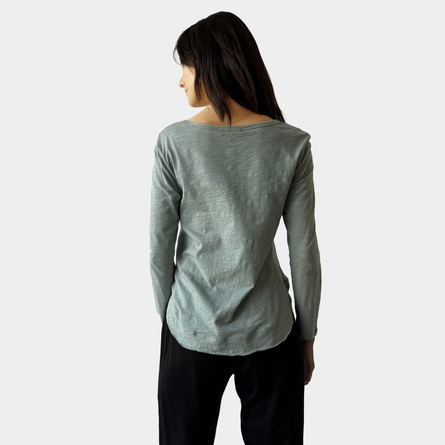 AM022117 RELAX ROUND NECK TOP (SALE)