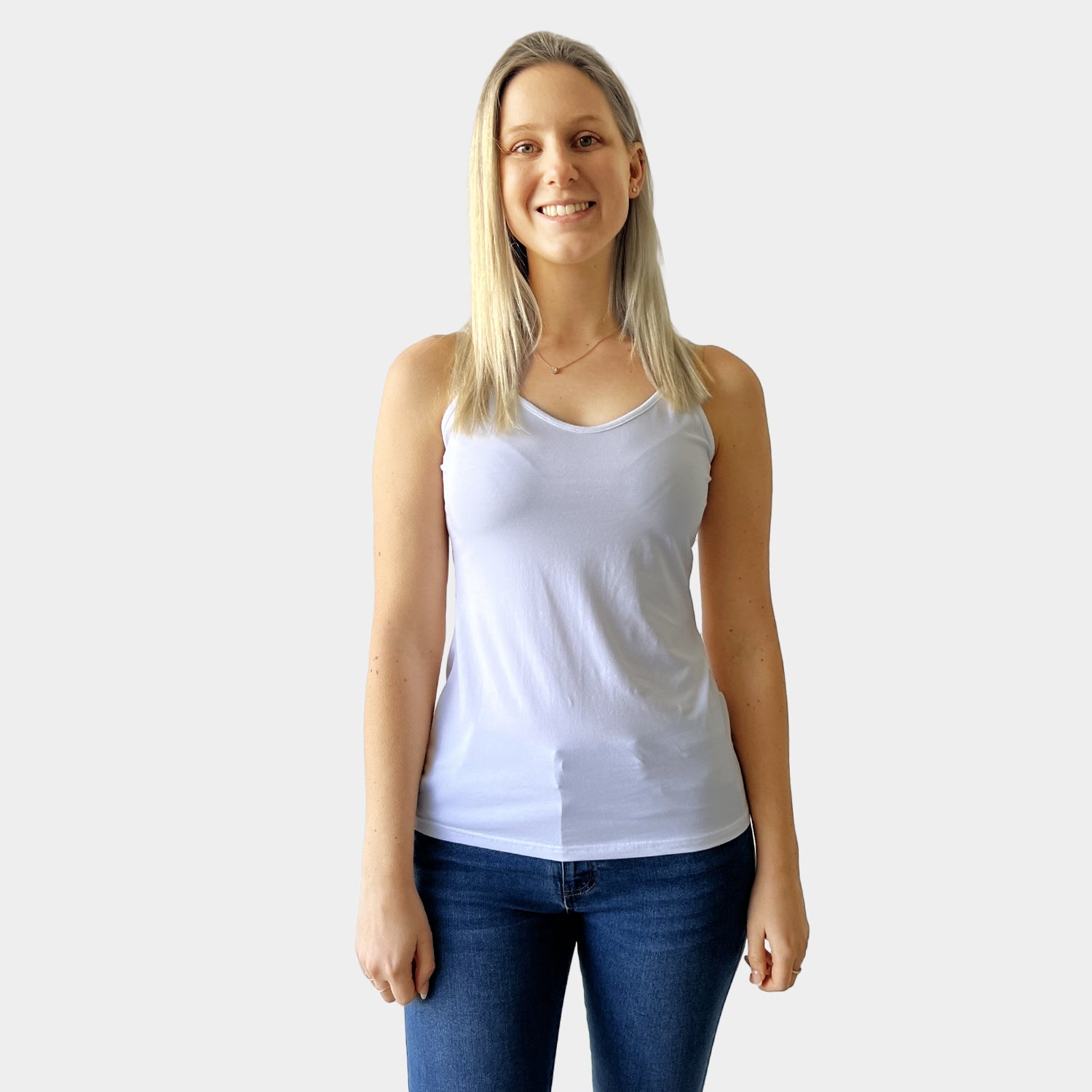 AM023065-1 HIGH QUALITY COTTON CAMISOLE