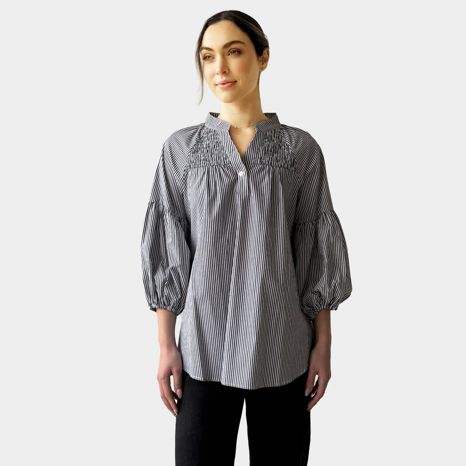 AM022171-1 STRIPE TOP (SALE)